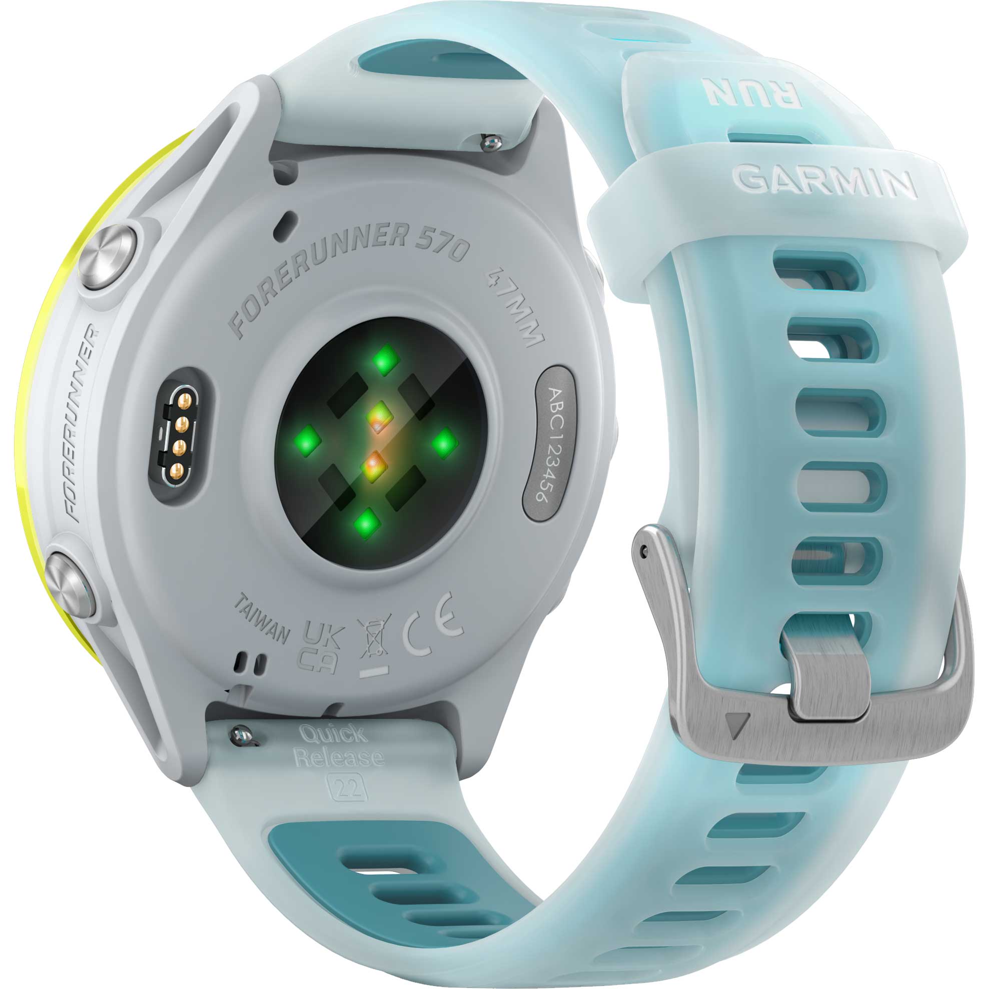 Garmin Forerunner 570 GPS Smartwatch - 47mm - Whitestone/Amp 