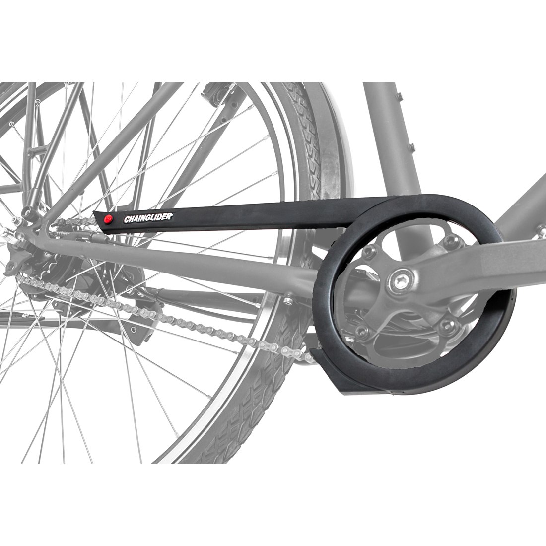 Protège-chaîne Hebie – Aile Réglable Pour 38 Dents, Pour Moyeu, Couleur Noire