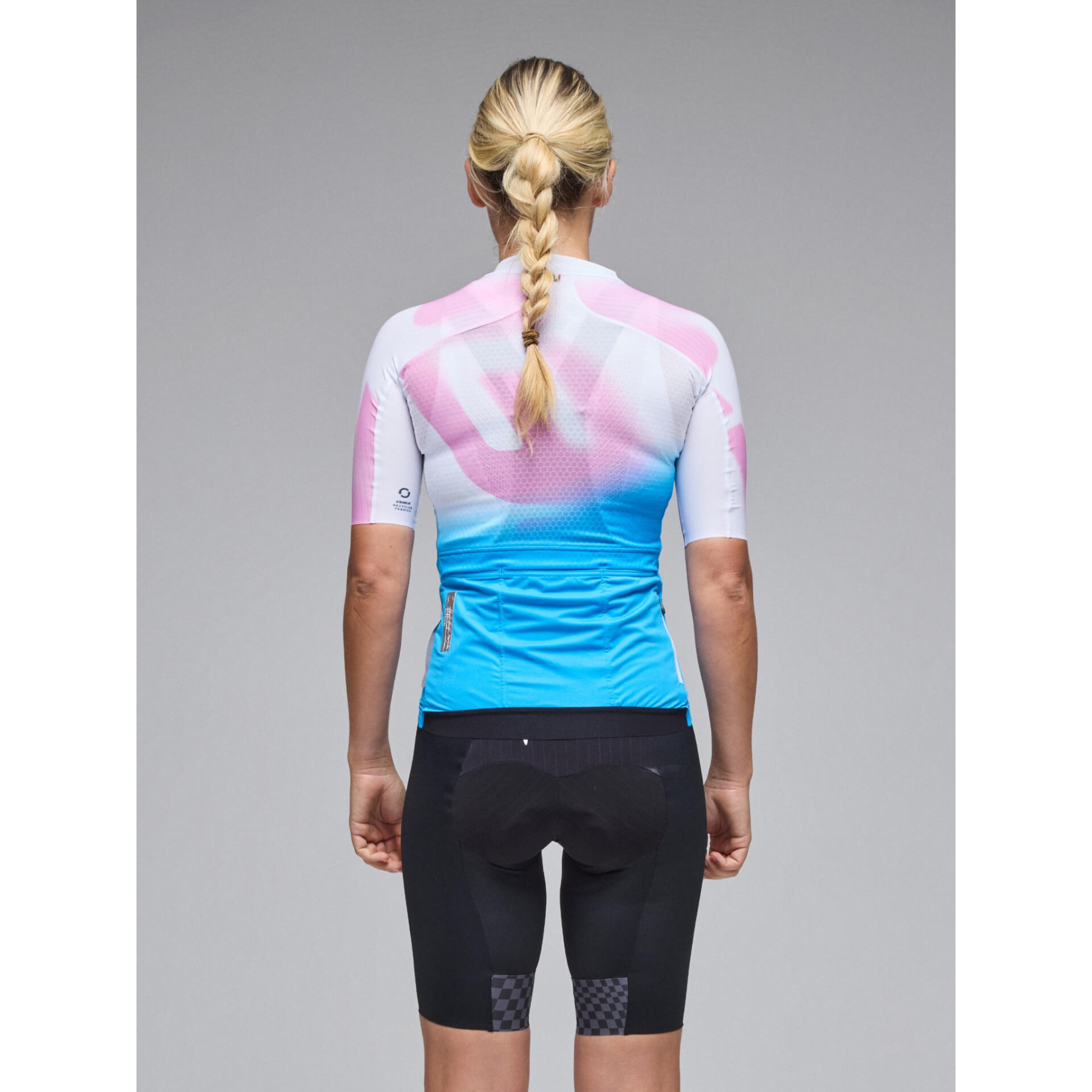 Q36.5 Gregarius Pro Big Logo Dames shirt met korte mouwen