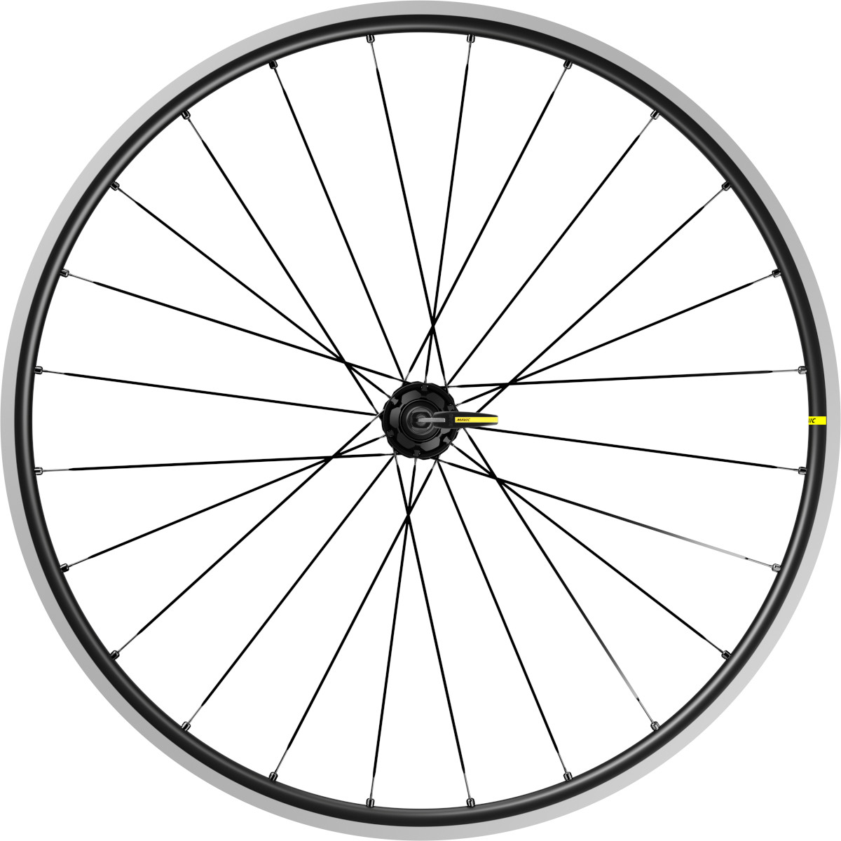 Image of Mavic Ksyrium S Rear Wheel - 28" | Clincher - QR 130 - HG