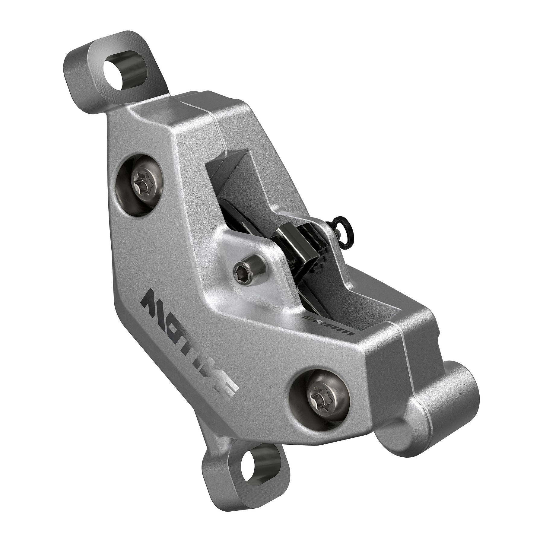 Immagine prodotto da SRAM Pinza di Freno a Disco MOTIVE - Ultimate | 4 Pistoni | A1+ | 11.5018.056.029 - Clear Anodized