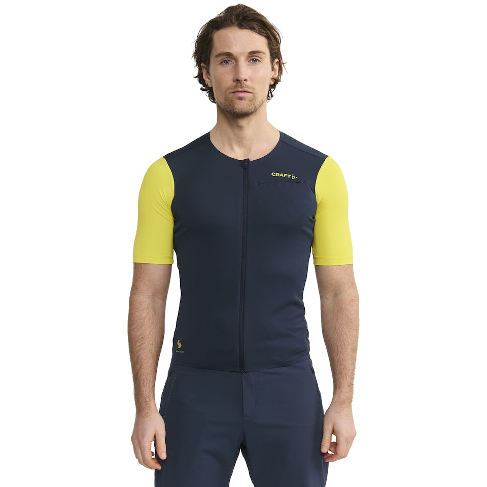 Produktbild von CRAFT Pro Gravel Kurzarmtrikot Herren - Blaze/N Light