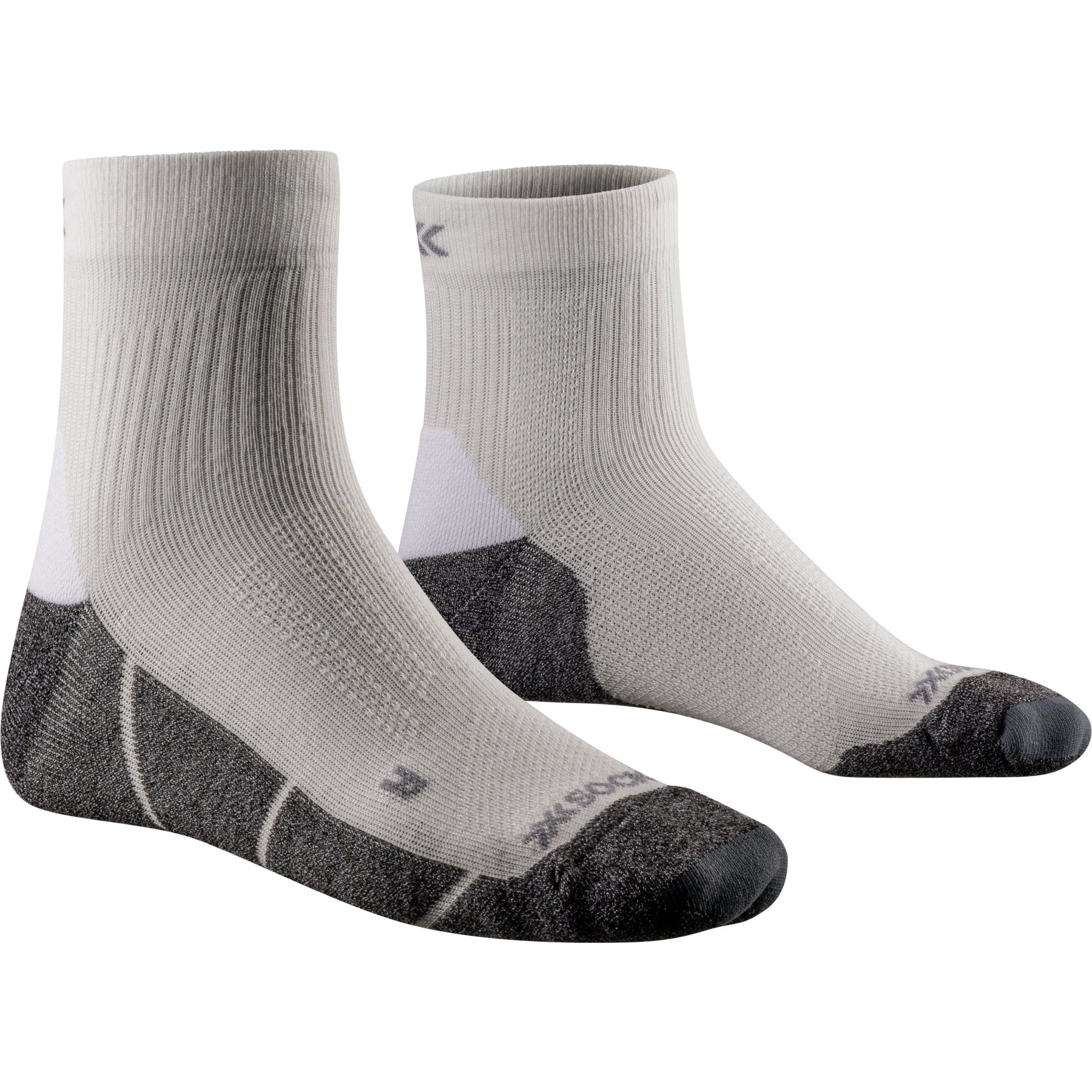 Picture of X-Socks Core Natural Ankle Socks - arctic white/pearl grey