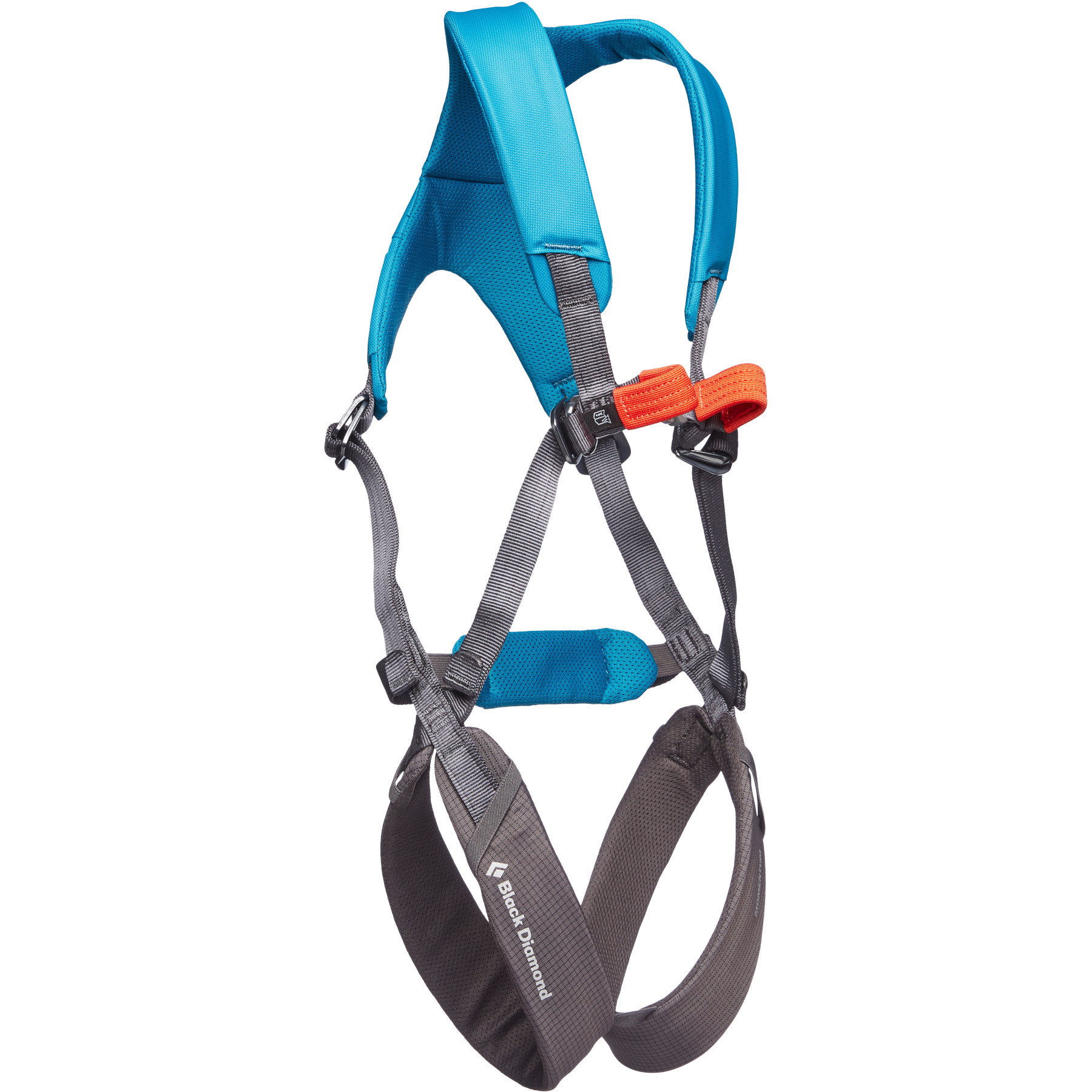 Productfoto van Black Diamond Momentum Kid&#039;s Full Body Harness - Azul