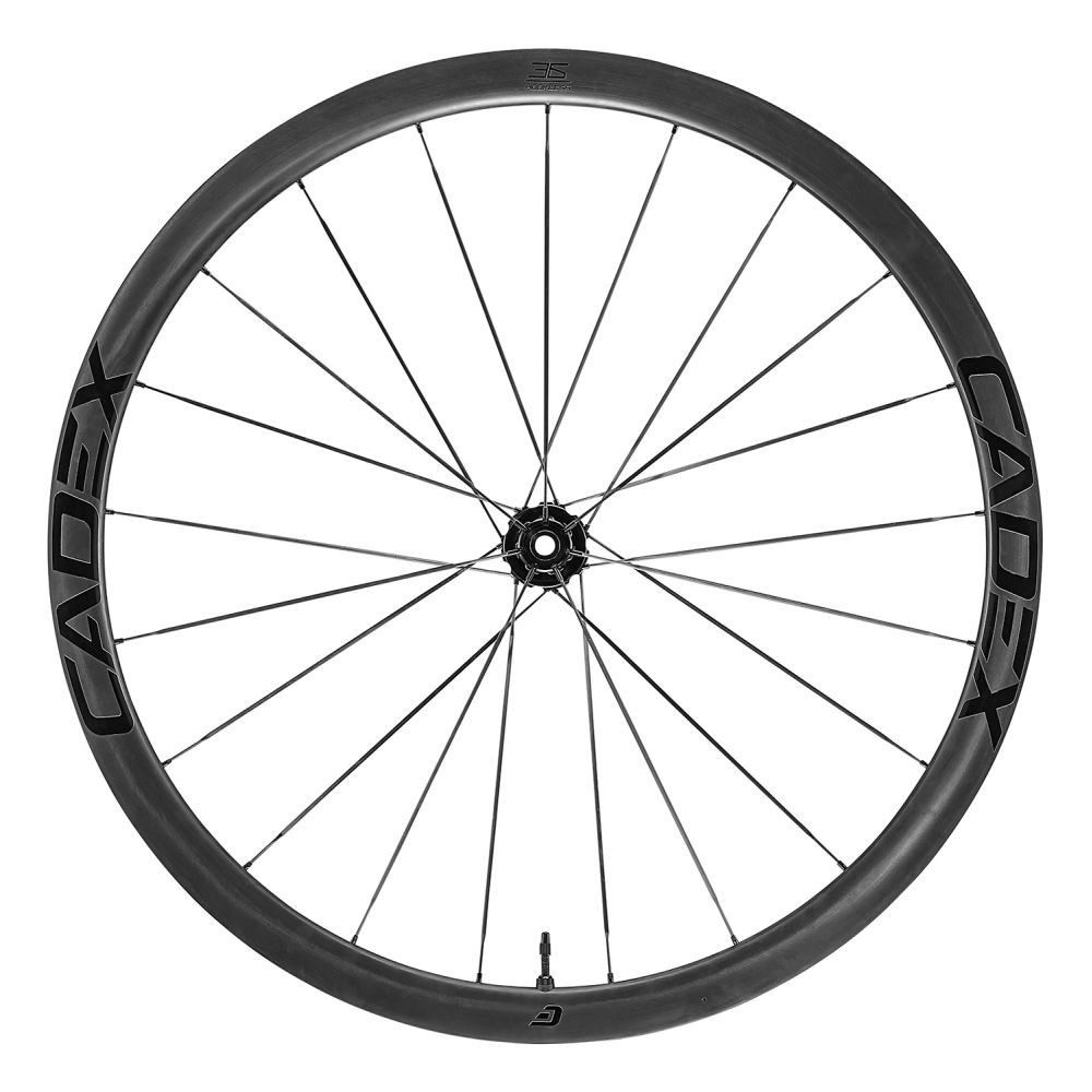 Picture of CADEX 36 Tubeless Disc Carbon Front Wheel - Centerlock - 12x100mm