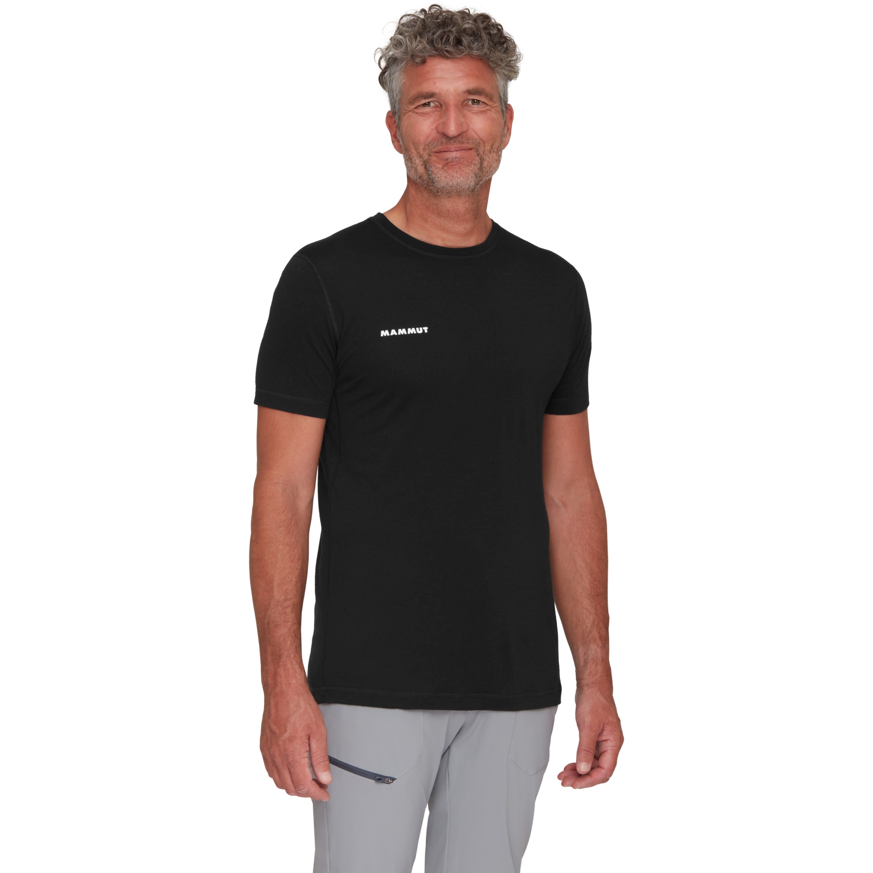 Produktbild von Mammut Tree Wool T-Shirt Herren - schwarz