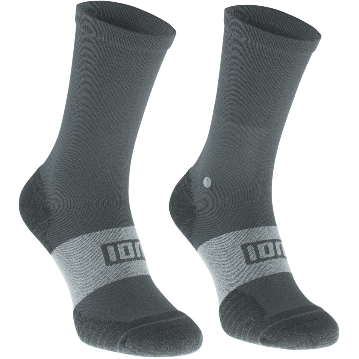 Image of ION Bike Socks Short - Thunder Grey