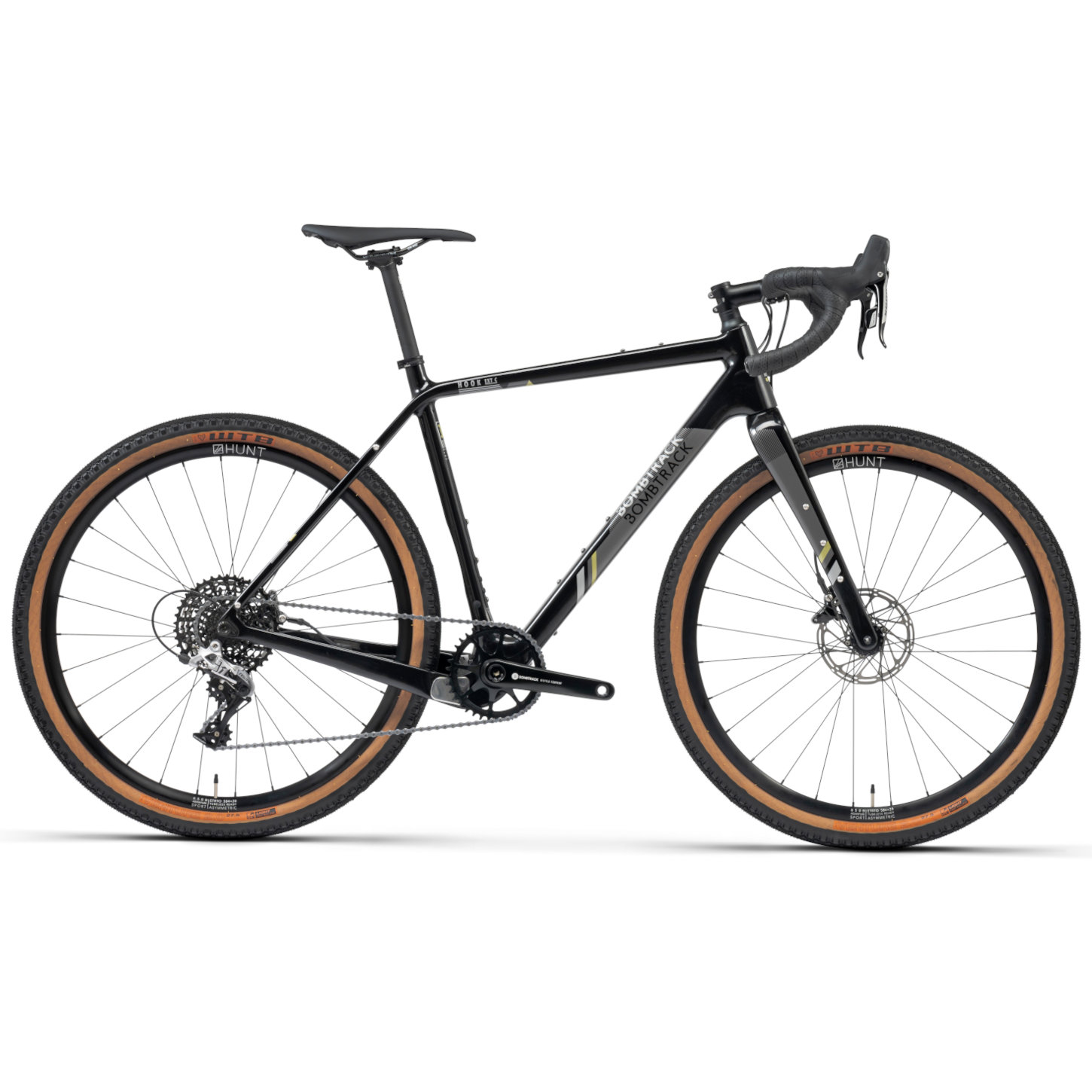 Productfoto van Bombtrack Hook Ext C - 650B Carbon Cross/Gravel/Roadbike - 2022 - glossy metallic black