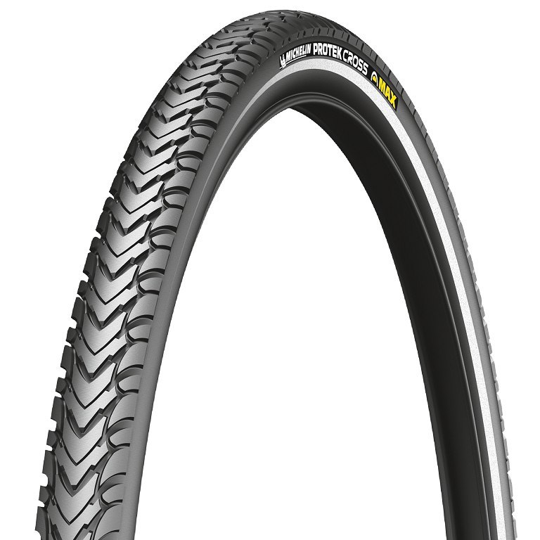 Picture of Michelin Protek Cross Max Reflex Performance Line Wired Tire - 26 Inch - black reflex