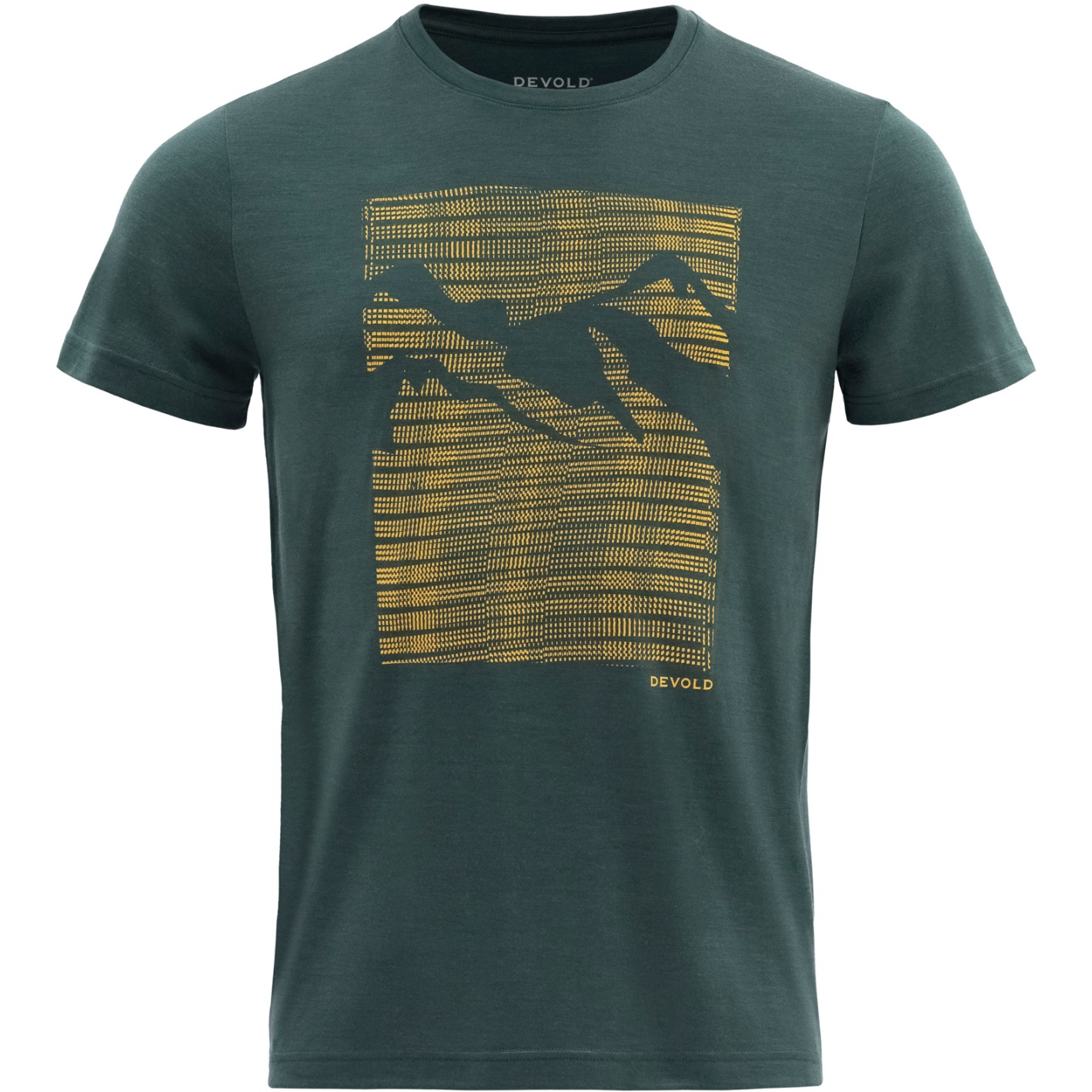 Picture of Devold Havtåka Merino 150 Tee Men - 427 Woods