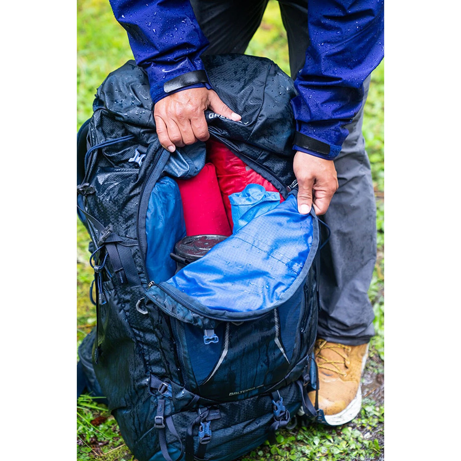 Gregory Baltoro 65 Backpack - Terrain Green | BIKE24 Gregory Baltoro 65 Backpack - Terrain Green | BIKE24