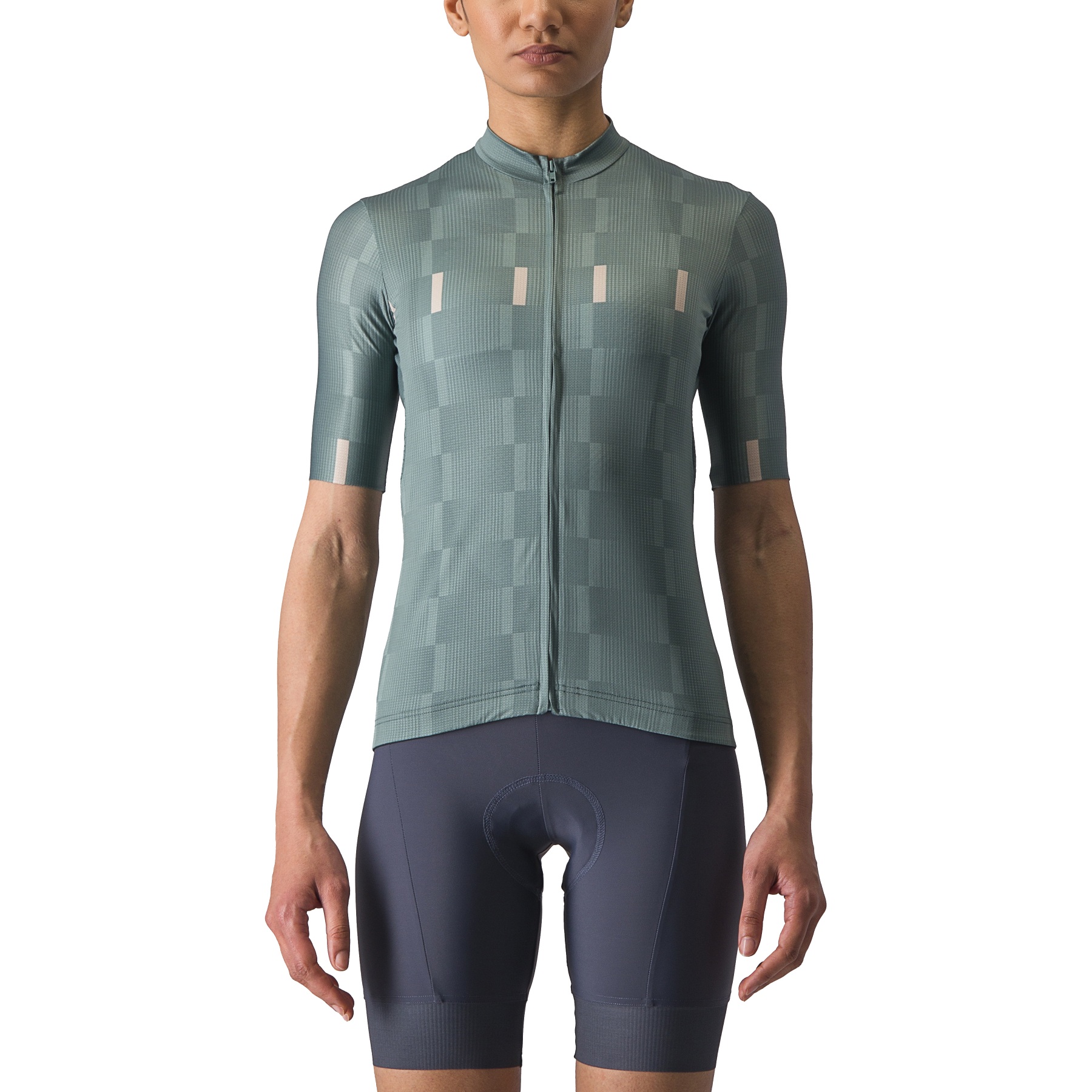Picture of Castelli Dimensione Jersey Women - ocean teal/clay 308