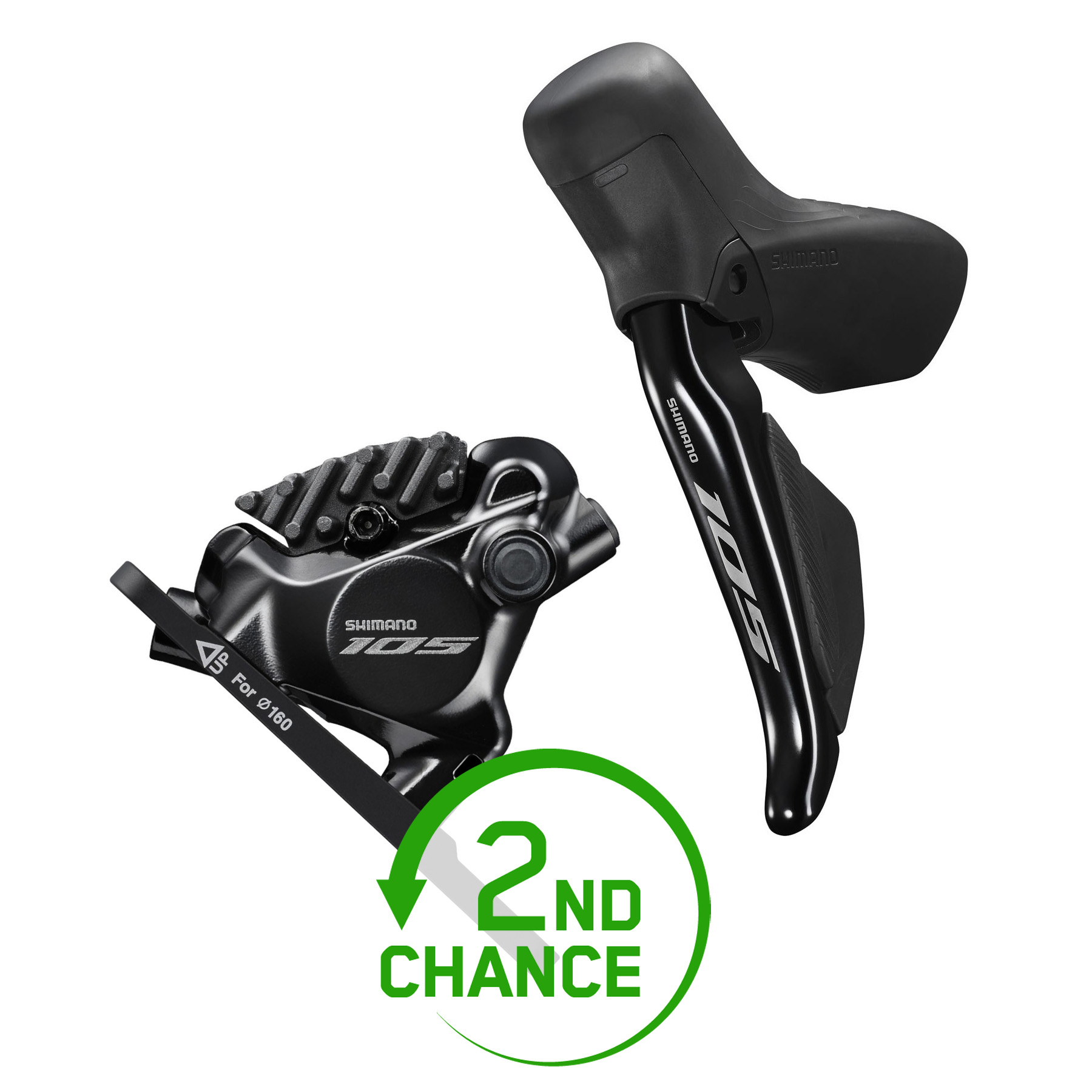 Shimano 105 ST-R7170 + BR-R7170 Hydraulic Disc Brake - Di2 | 2x12