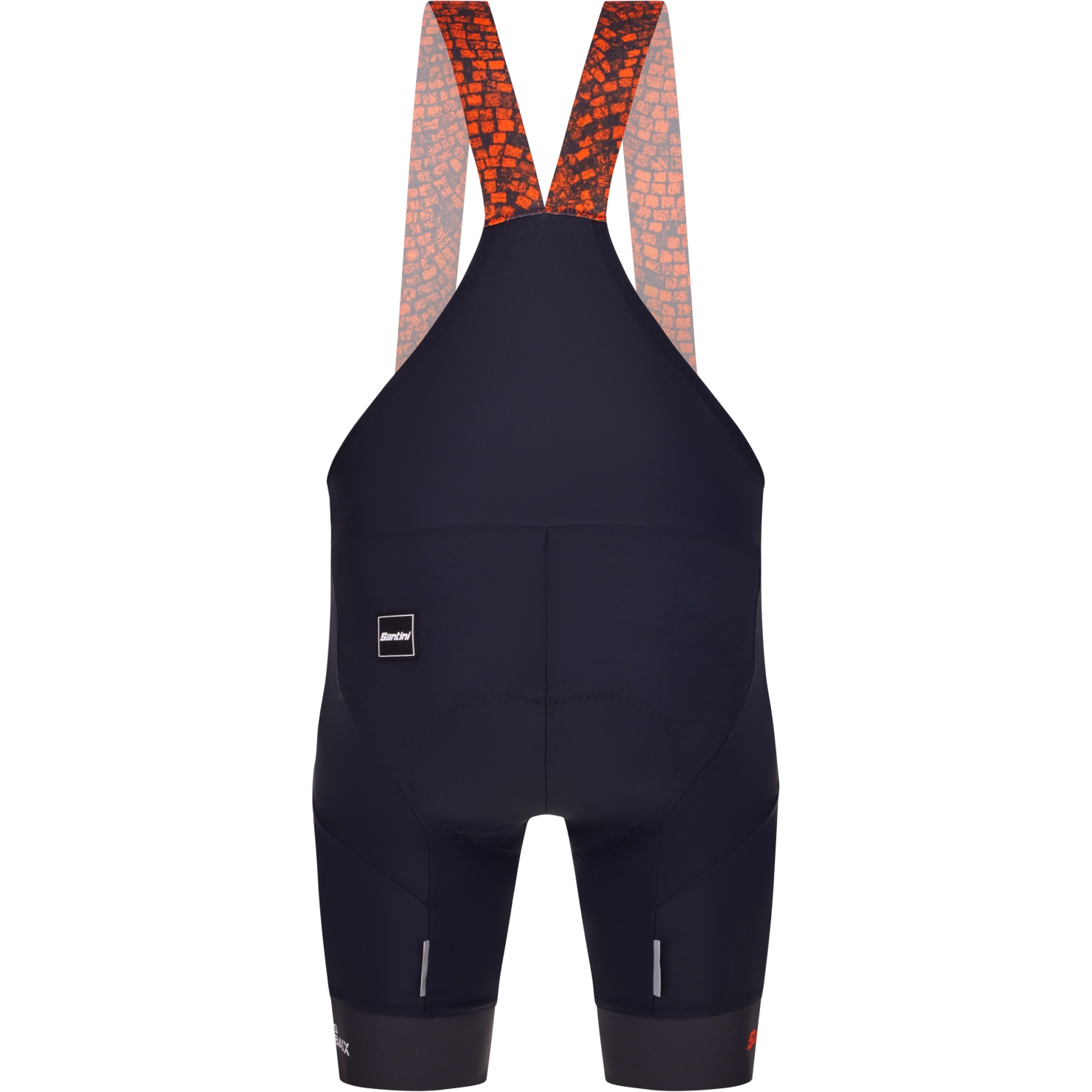 Short De Cyclisme Homme Santini – Taille L (48) – Rembourré – Noir – Occasion