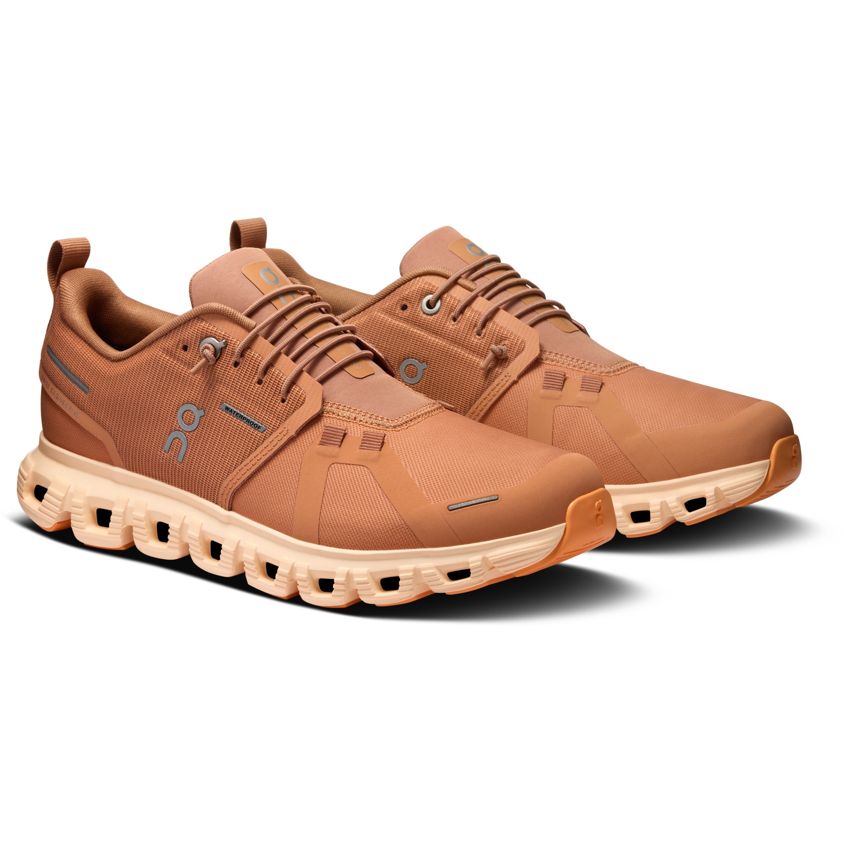 Produktbild von On Cloud 6 Waterproof Schuhe Damen - Sandstone | Blonde