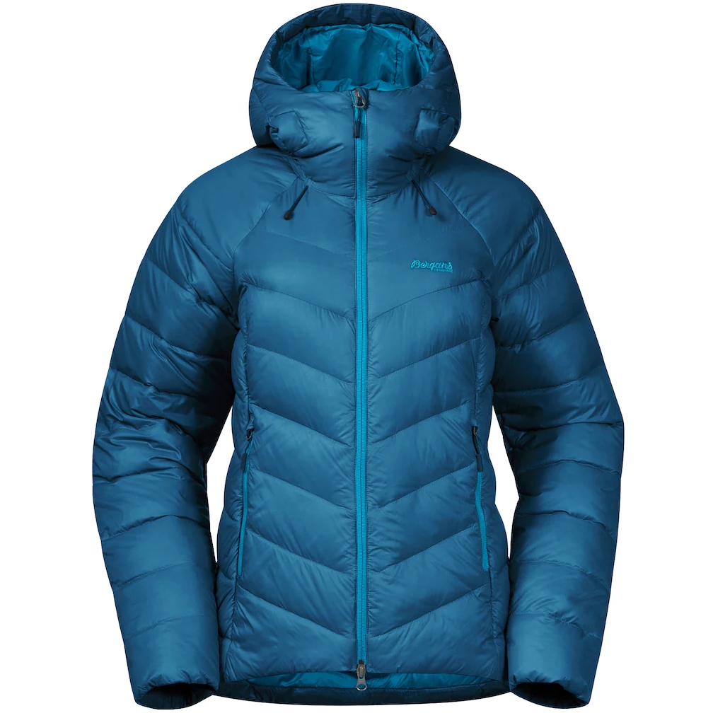 Picture of Bergans Cecilie V3 Women&#039;s Down Jacket - deep sea blue/clear ice blue