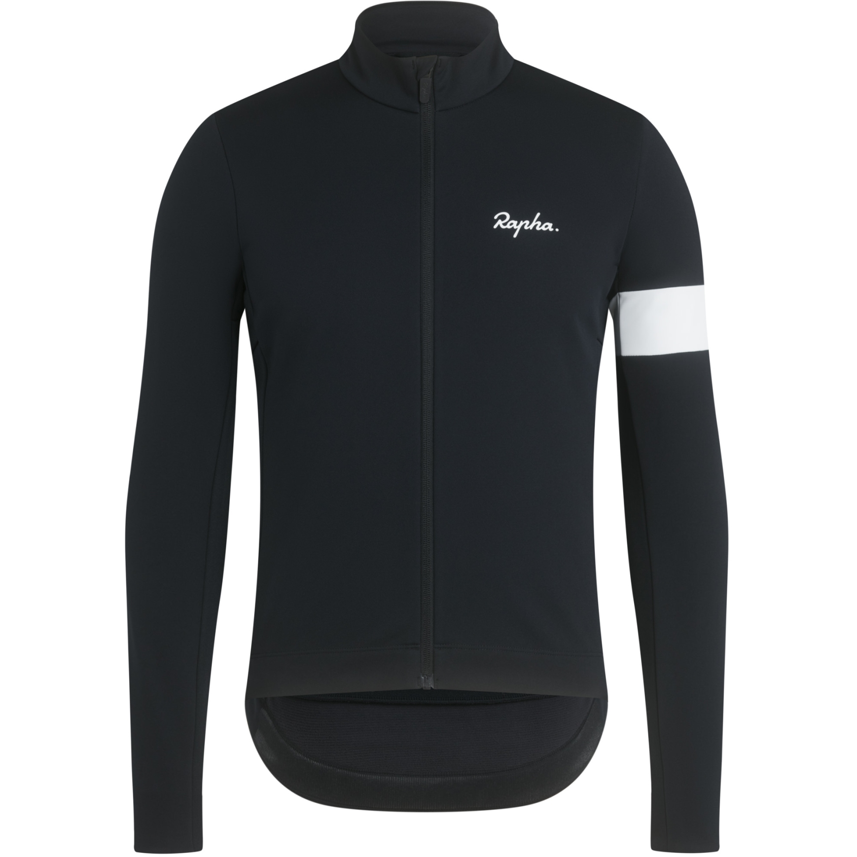 Rapha Core Winterjacke Herren - schwarz/weiß | BIKE24