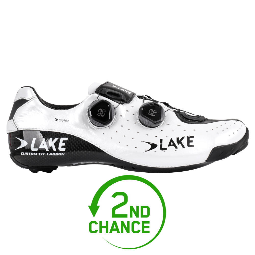 Picture of Lake CX402 Road Shoe - white/black - 2nd Choice