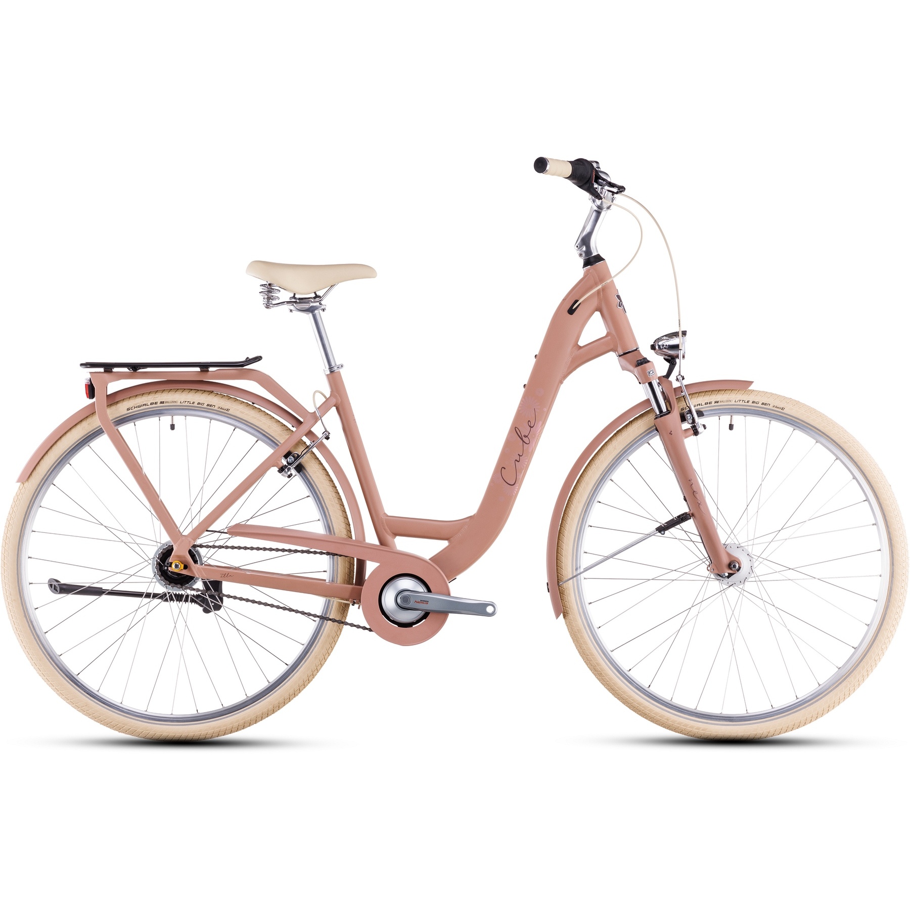 Productfoto van CUBE ELLA - Easy Entry City-Bike - 2025 - oldpink / plum