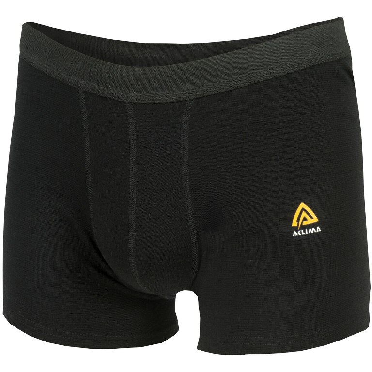 Picture of Aclima Warmwool Boxer Shorts - jet black