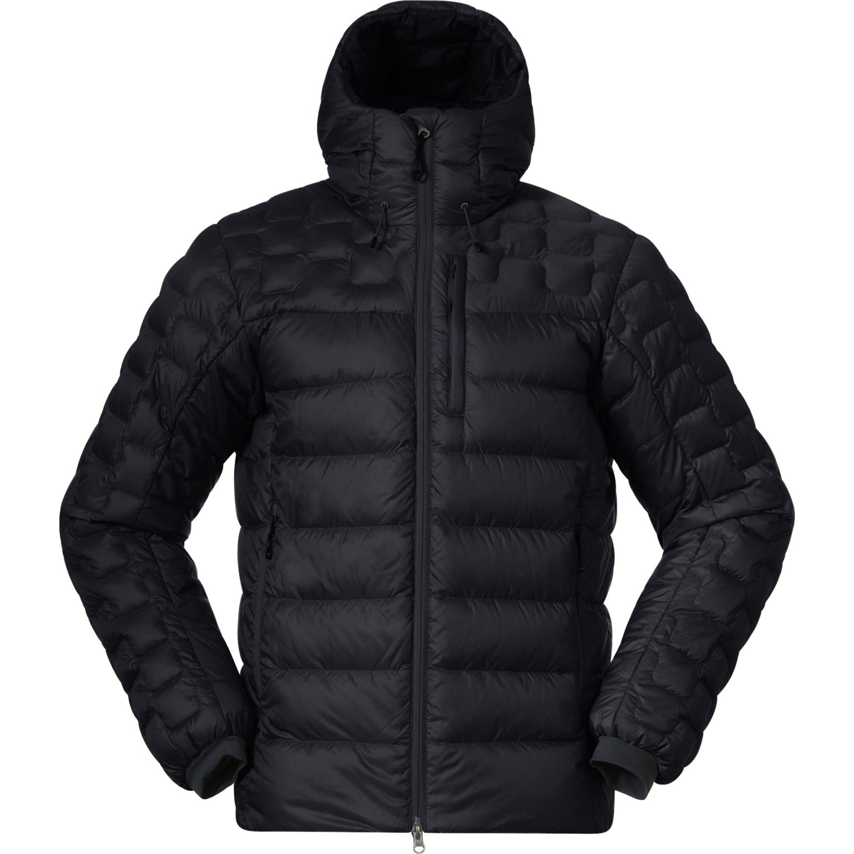 Picture of Bergans Magma Medium Down Jacket w/Hood - black