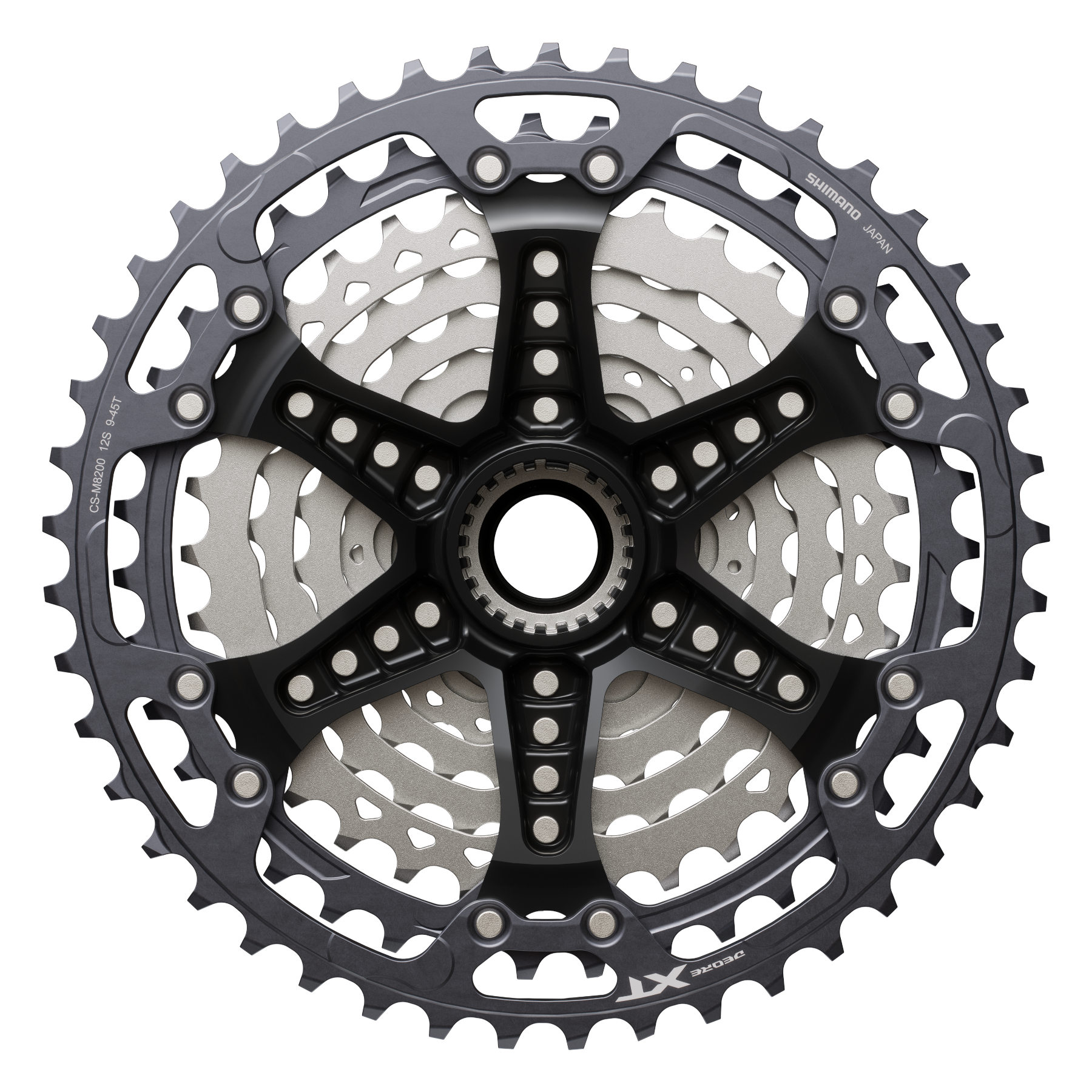 Shimano Deore XT CS-M8200 Cassette - HyperGlide+ | Micro Spline