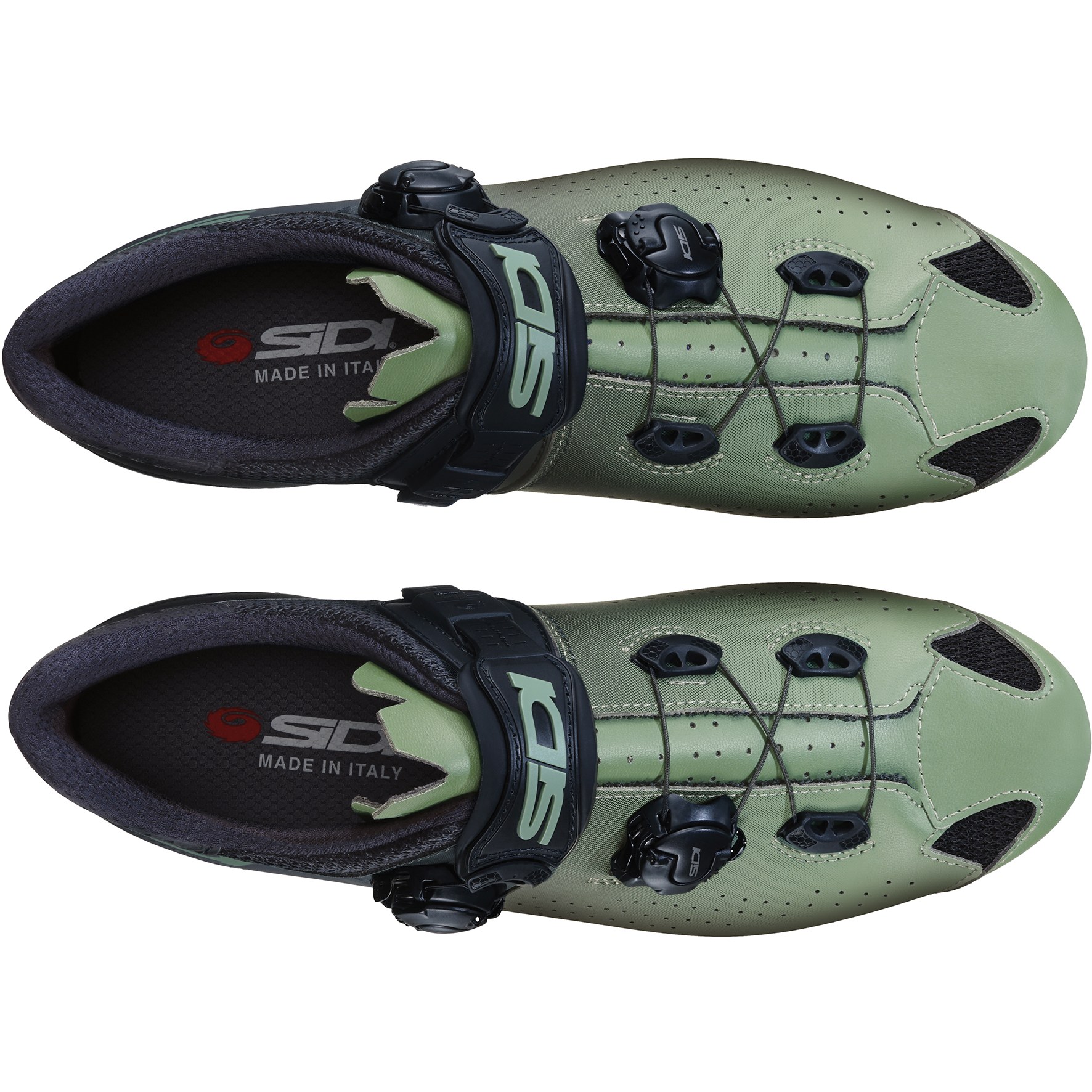 Sidi Genius 10 Road Shoes - Green/Black | BIKE24