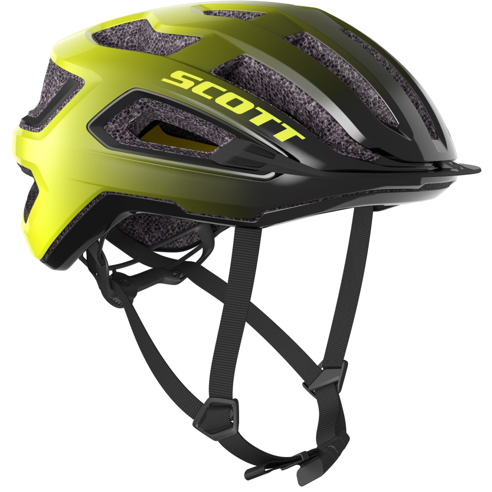 Picture of SCOTT Arx Plus (CE) Helmet - black/radium yellow RC