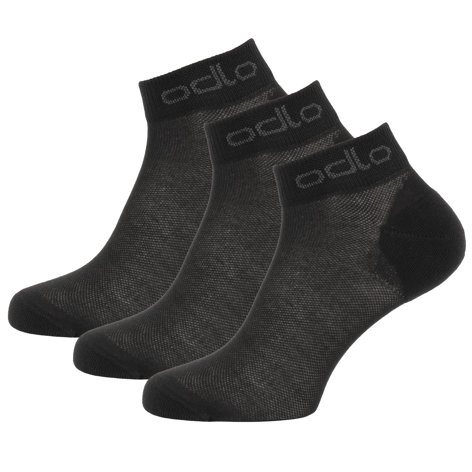 Produktbild von Odlo Active LOW Sneaker-Socken - Dreierpack - schwarz