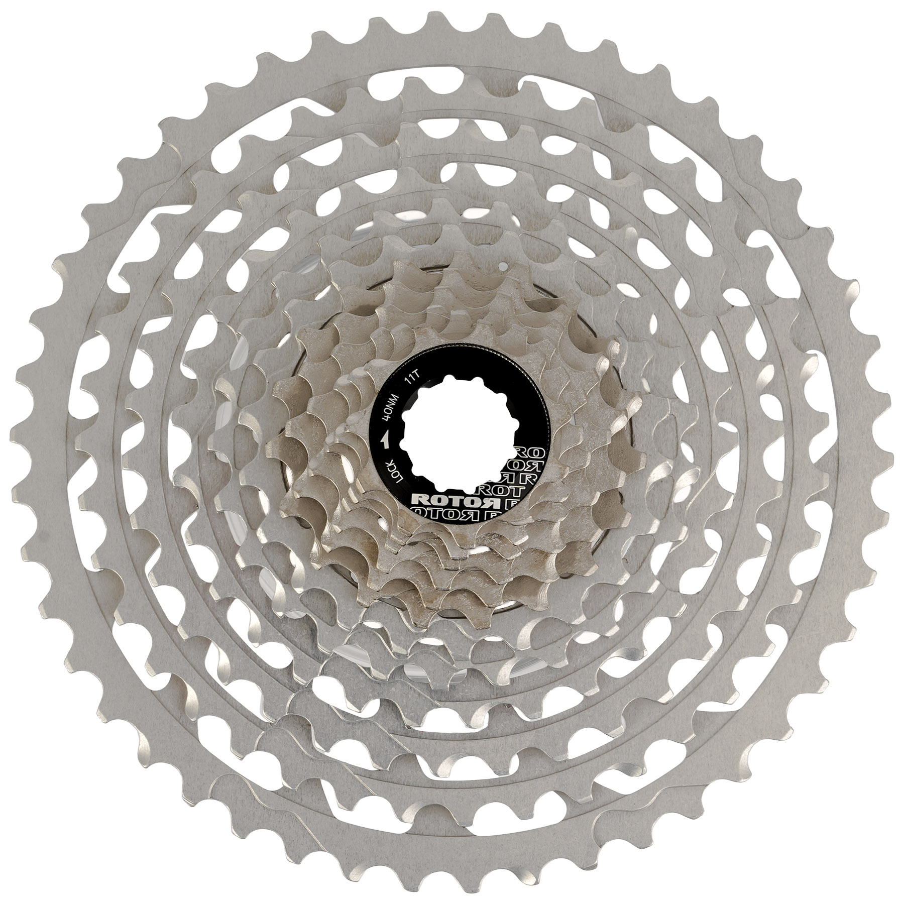 Rotor 1x12 Road Cassette 12-speed - silver | BIKE24