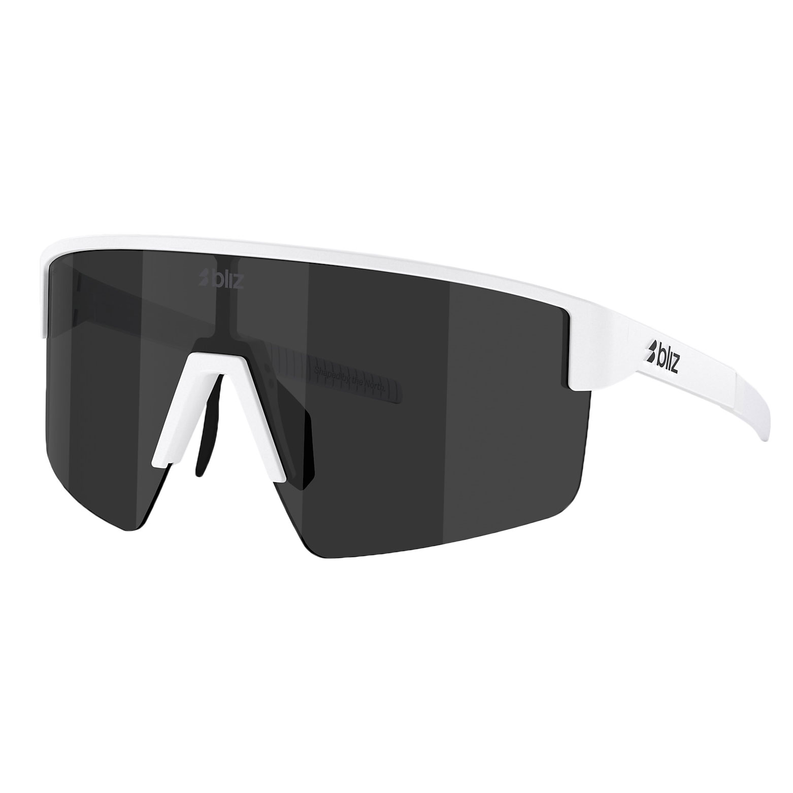 Очки Bliz P004 - Матово-белые - Дымчатые