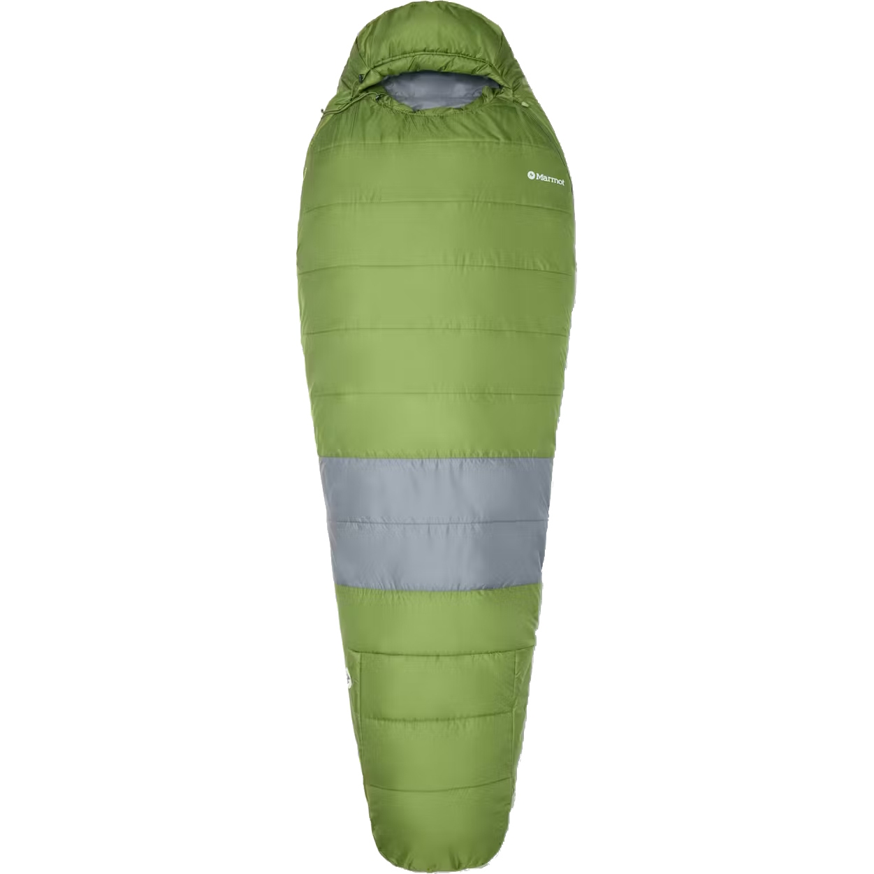 Marmot Trestles Elite Eco 30 Short Schlafsack - Reiverschluss links   foliage/steel onyx | BIKE24 AT