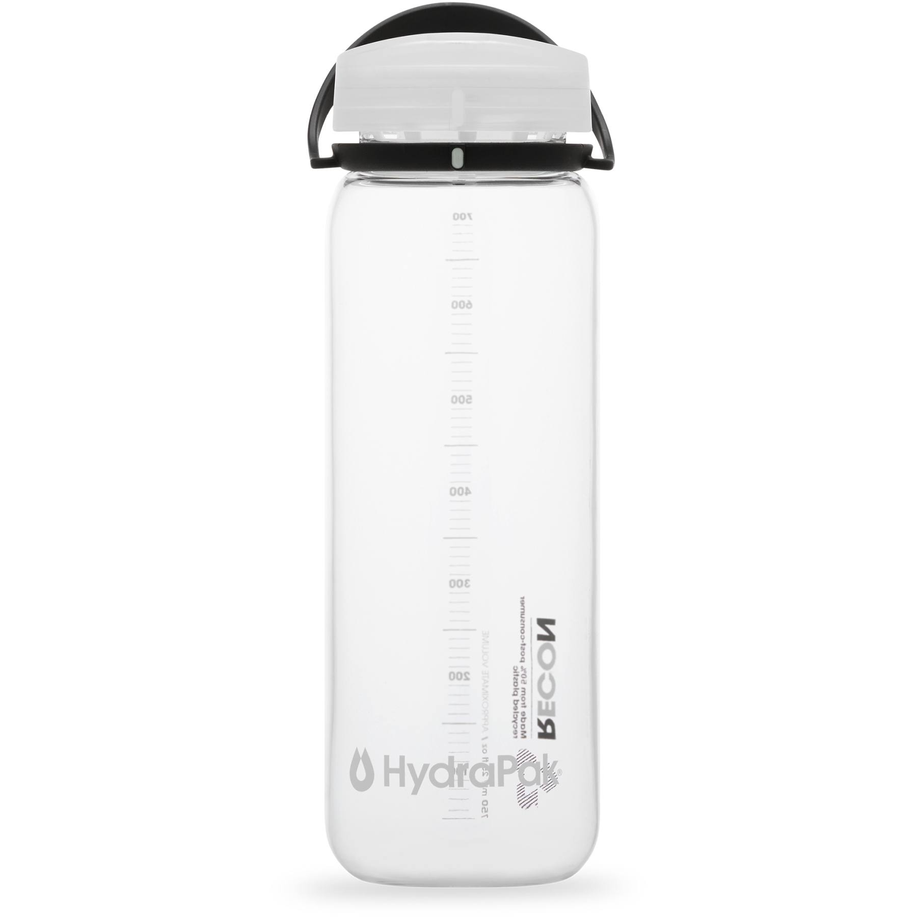 Picture of Hydrapak Recon™ Bottle - 750ml - Clear/Black/White
