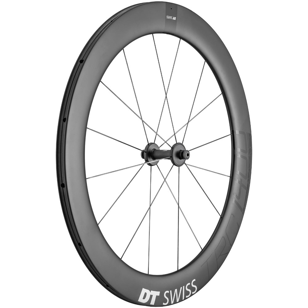 Picture of DT Swiss TRC 1400 DICUT 65 T - Carbon - Track Front Wheel - Tubular - 100mm BO