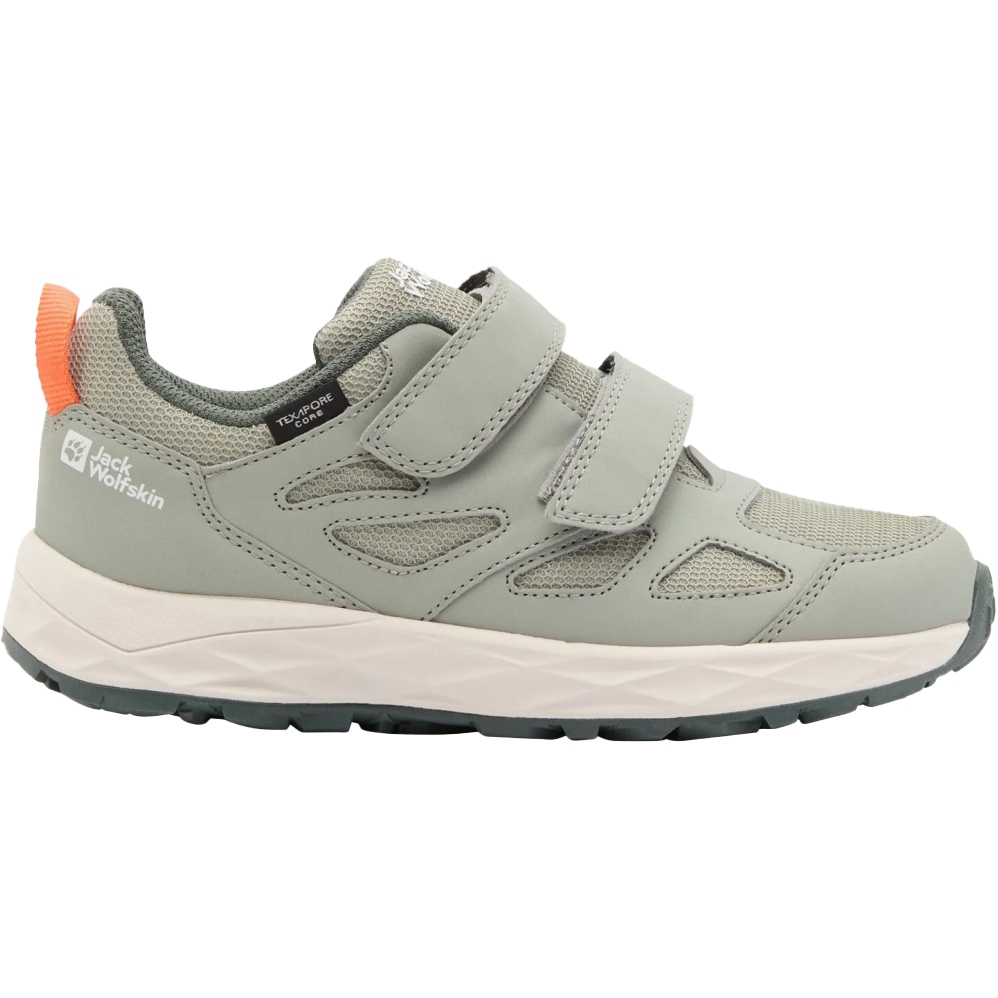 Picture of Jack Wolfskin Woodland 2 Texapore Low Vc Hiking Shoes Kids - mint leaf