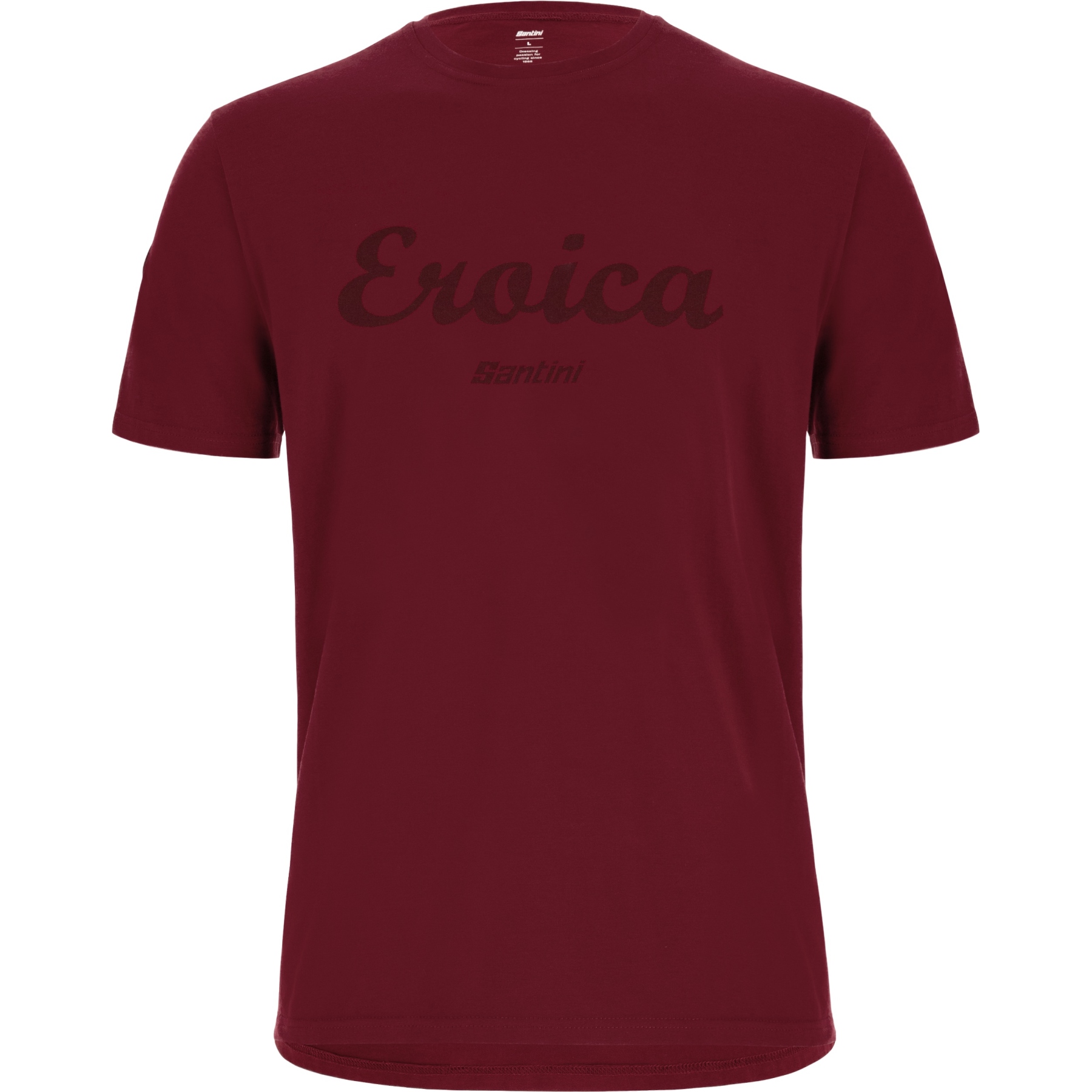 Picture of Santini Eroica E T-Shirt ER499COTE - red RS