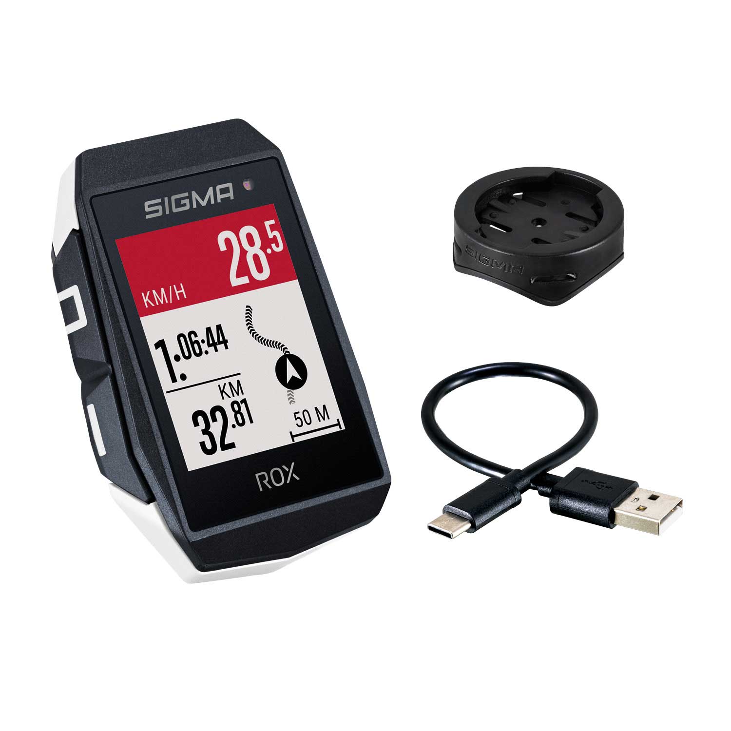 Picture of Sigma Sport ROX 11.1 EVO GPS Cycle Computer - white