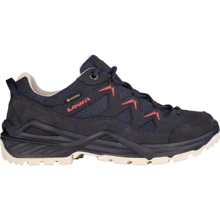 Produktbild von LOWA Sirkos Evo GTX Lo Schuhe Damen - navy/rotholz