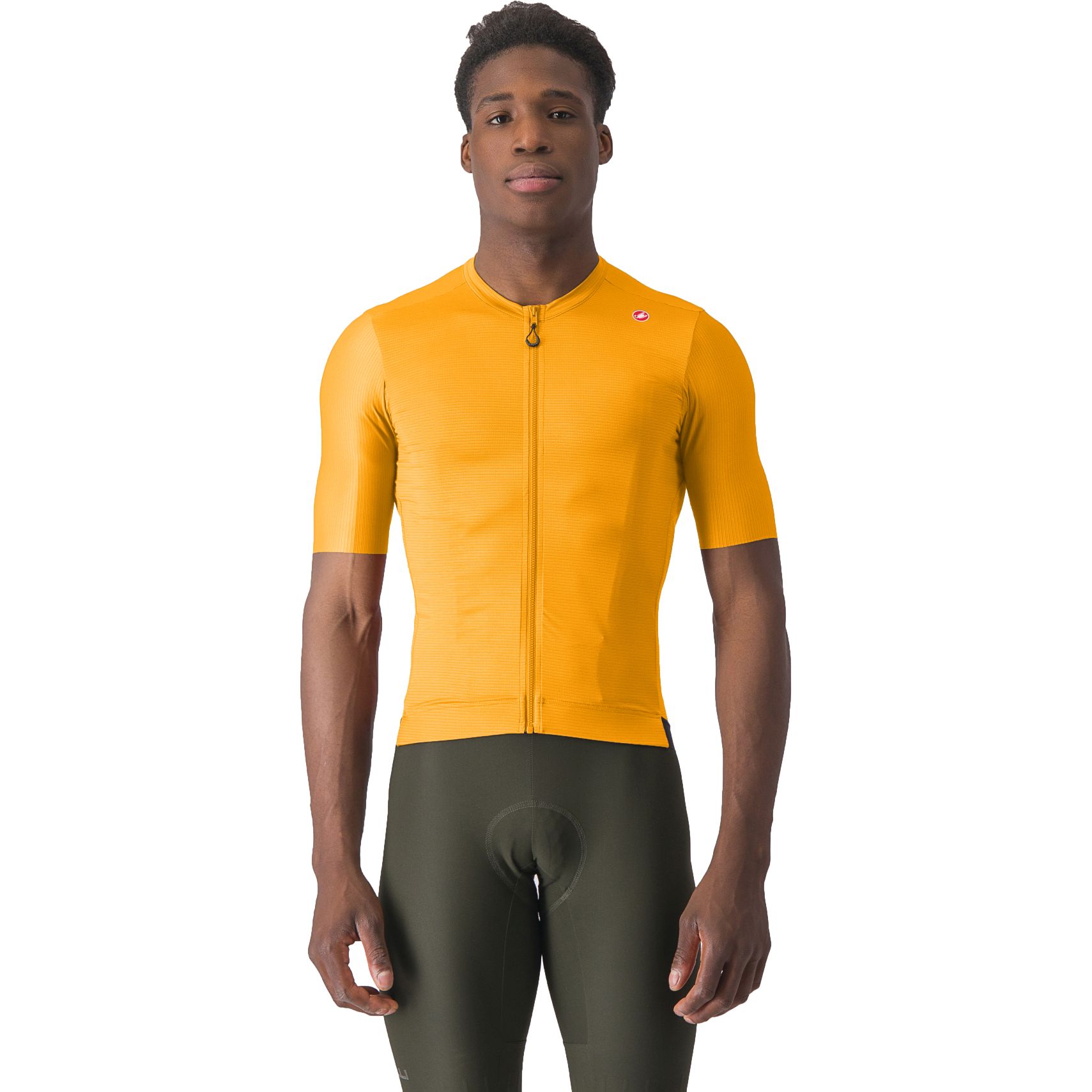 Produktbild von Castelli Espresso Kurzarmtrikot Herren - vivid orange/dark grey 863