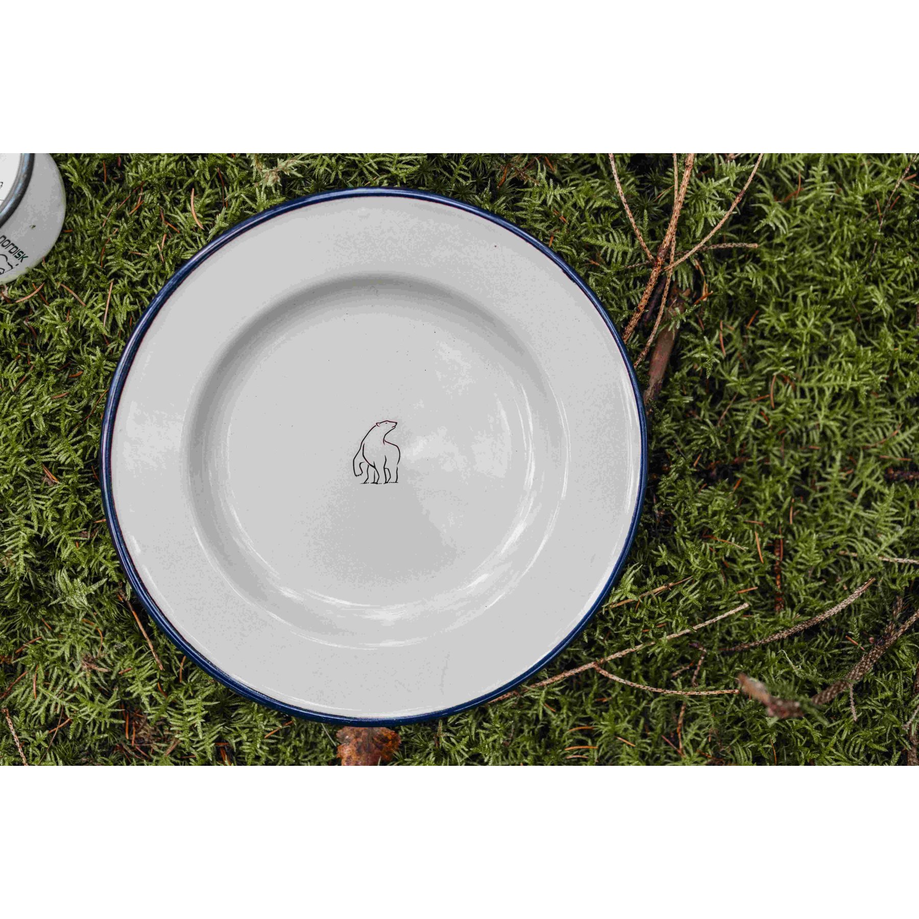 Enamel Plate | Cumin/Cream