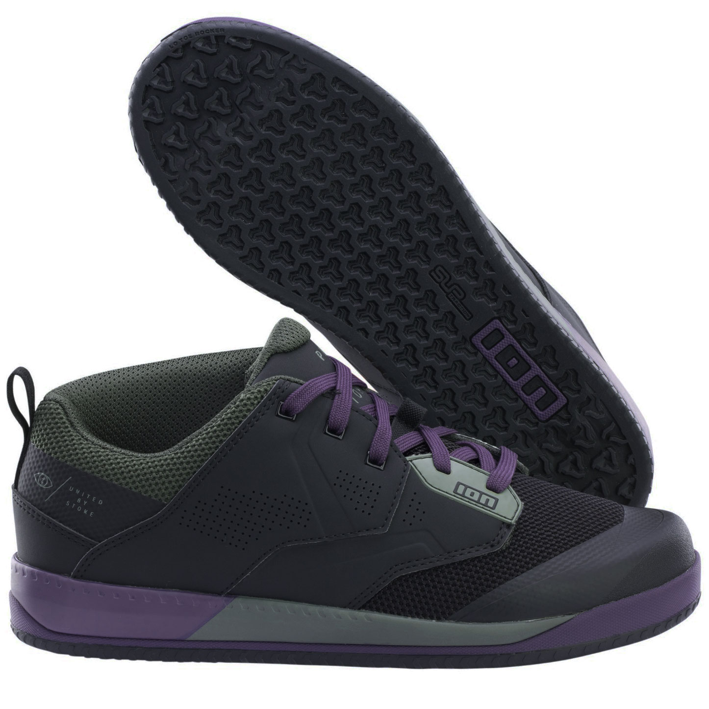 Produktbild von ION Bike Schuhe Scrub AMP für MTB - Dark Purple