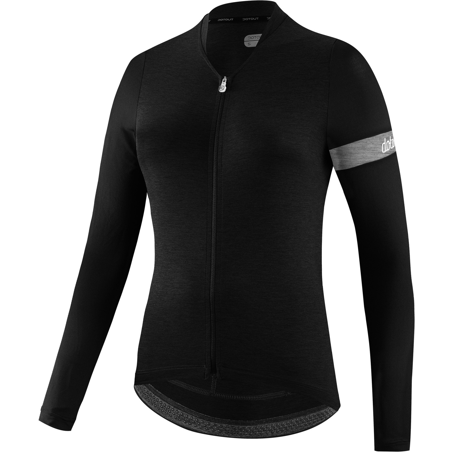 Produktbild von Dotout Block Langarmtrikot Damen - schwarz