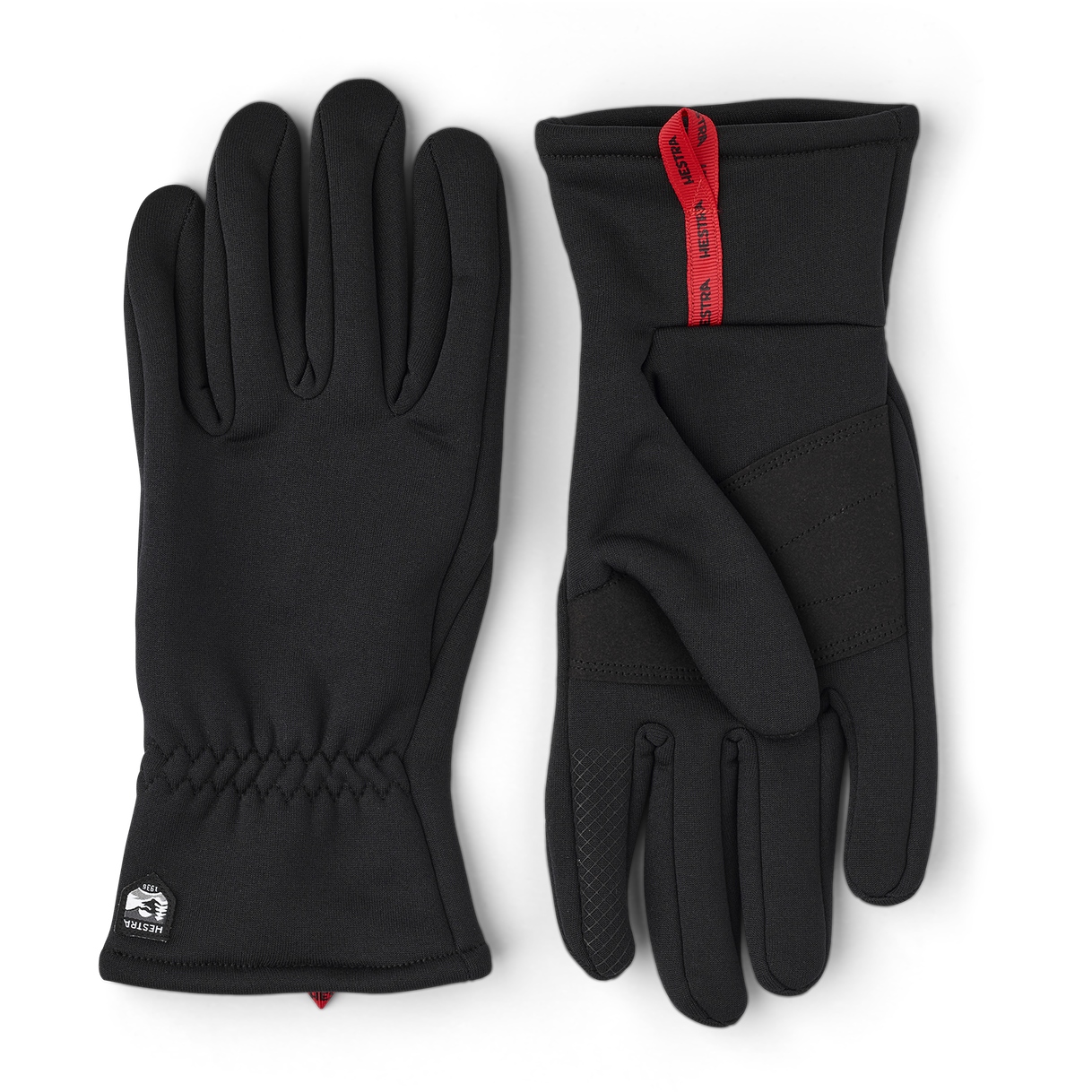 Image of Hestra Touch Point Fleece Liner Sr. - 5 Finger Gloves - black