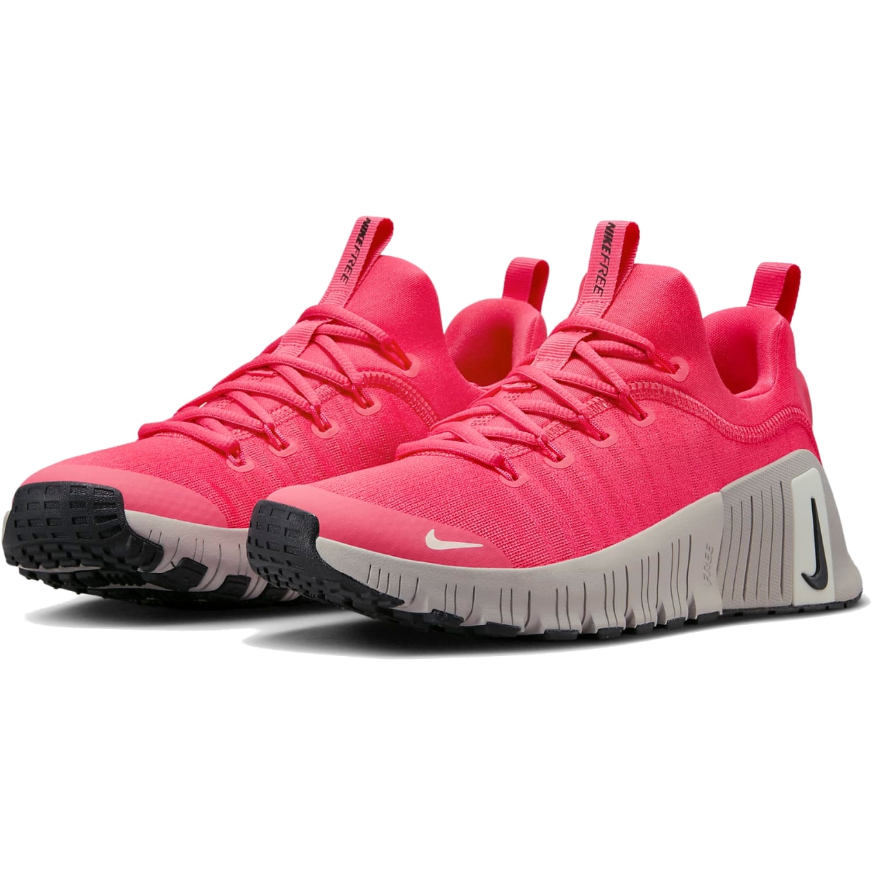 Nike Free Metcon 6 Trainingsschuhe Damen aster pink black lite iron ore FJ7126 602