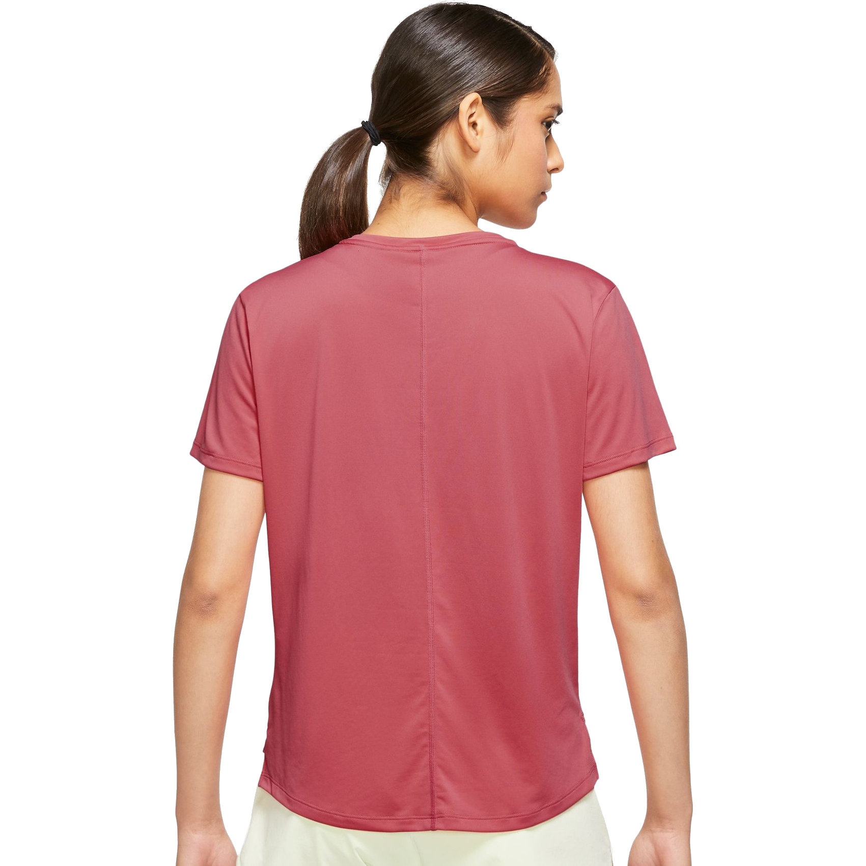 Nike One Dri-FIT Swoosh Short-Sleeved Top Women sea coral DX1025-894