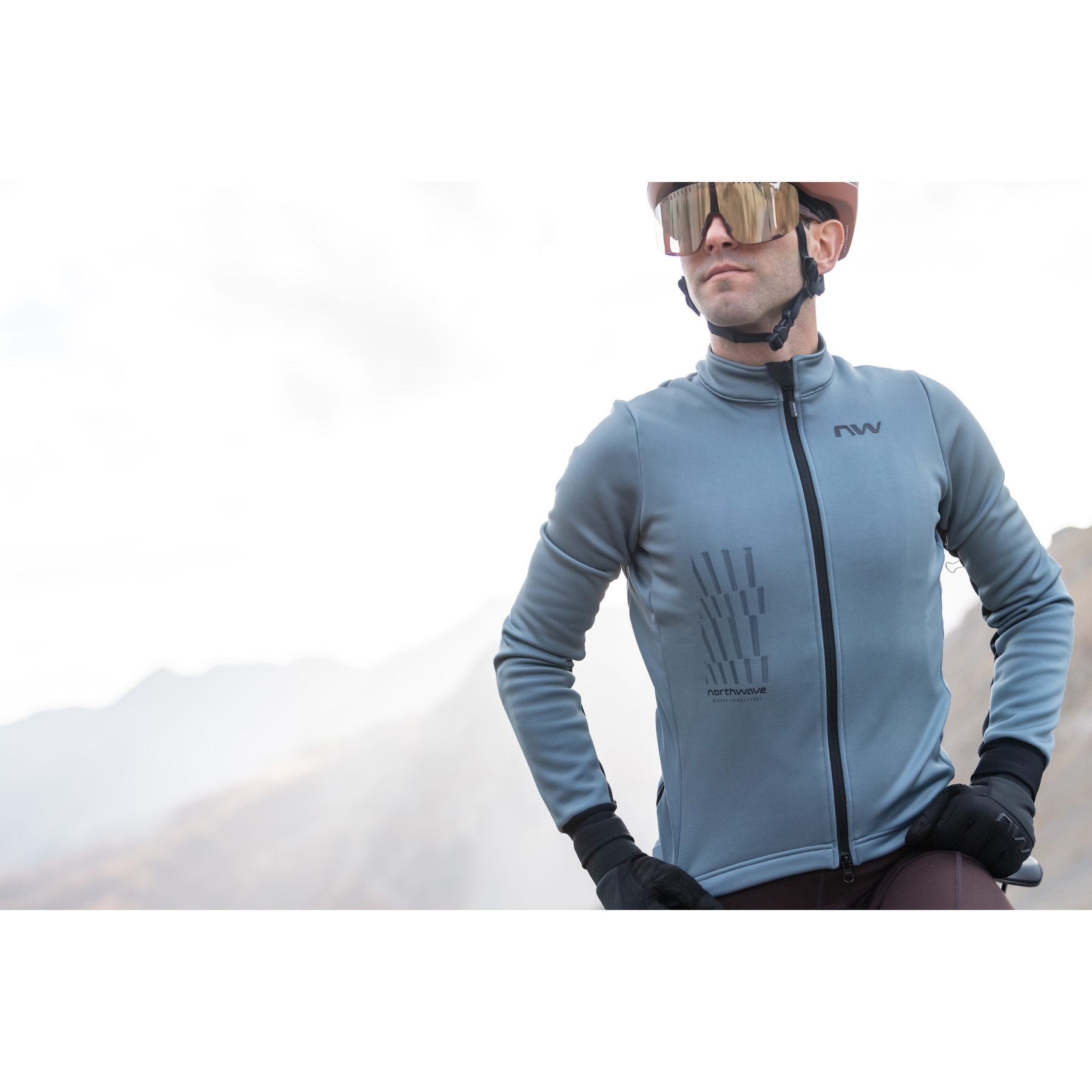 Northwave Blade Winter Jacket Men - shark grey 138 | BIKE24
