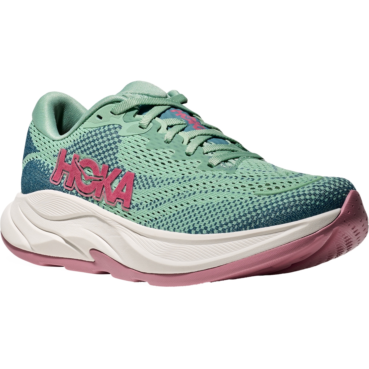 Produktbild von Hoka Rincon 4 Laufschuhe Damen - jadeite / alpine blue