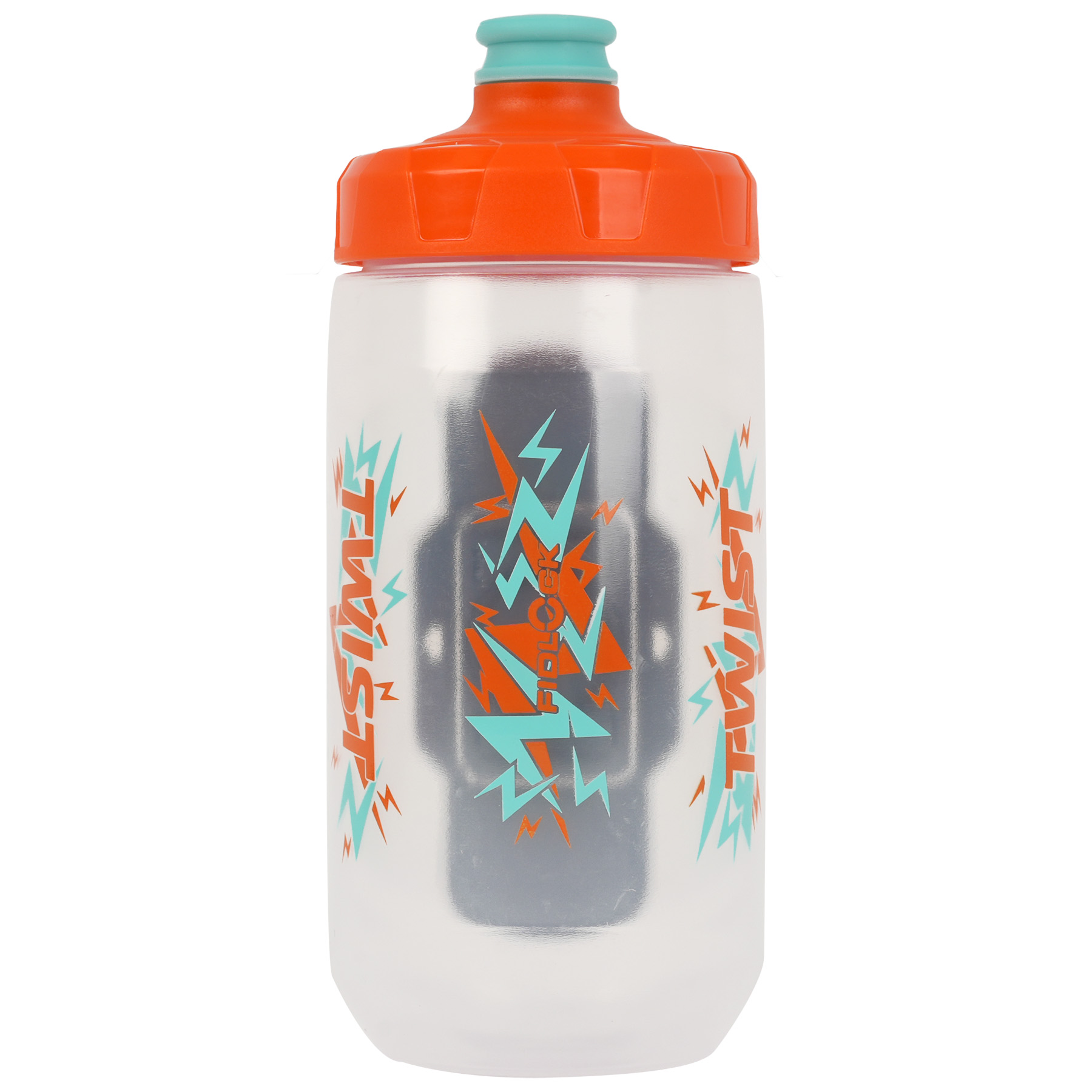 Foto de Fidlock Twist Bottle Kids Bidón 450ml + soporte Bike Base - transparent clear