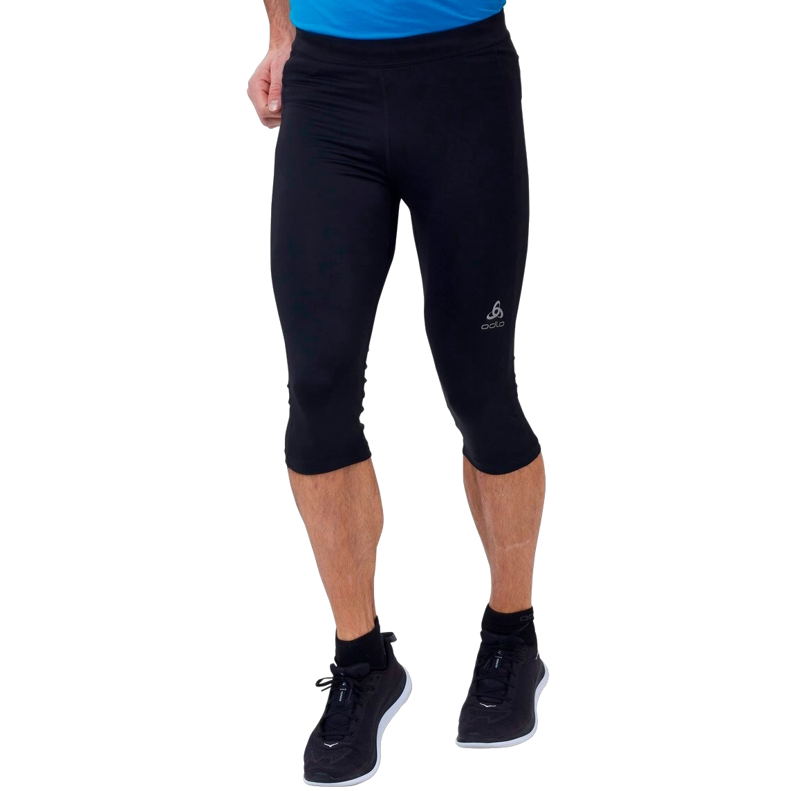 Immagine prodotto da Odlo Pantaloni Running 3/4 Uomo - Essentials - nero