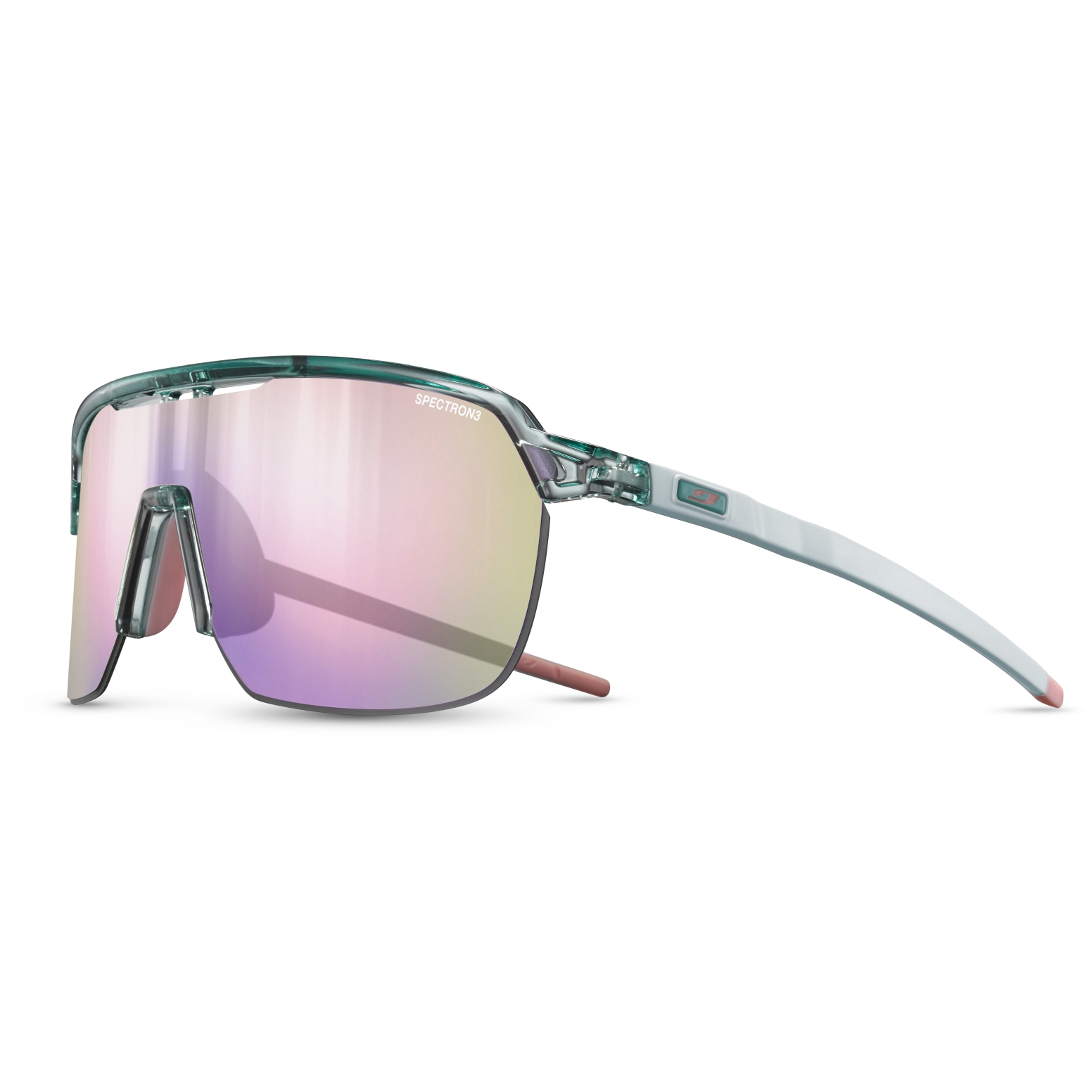 Picture of Julbo Frequency Sunglasses - Light Green Pink / Multilayer Light Pink Spectron 3